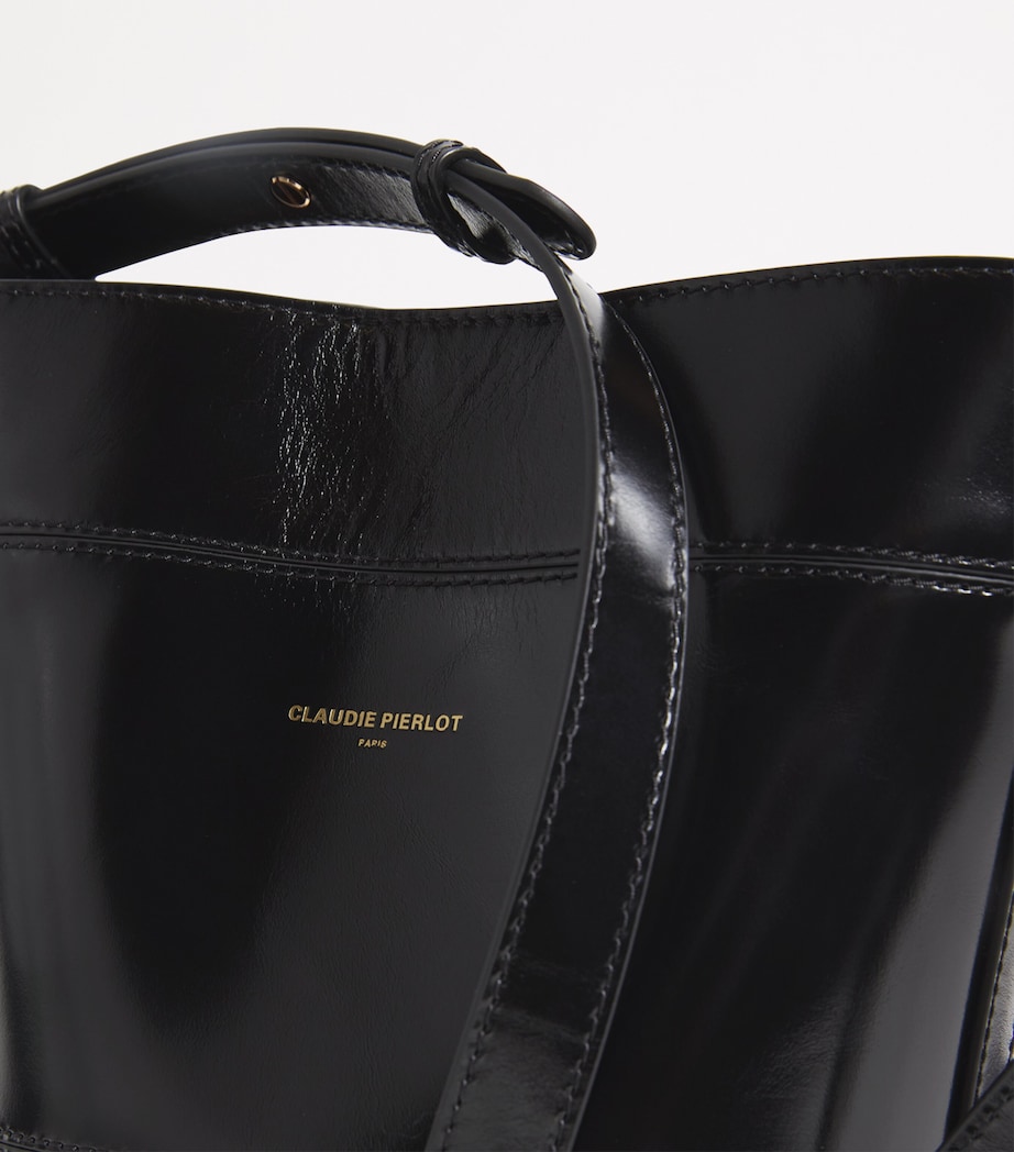 Leather Solveig Bag BLACK Image 6