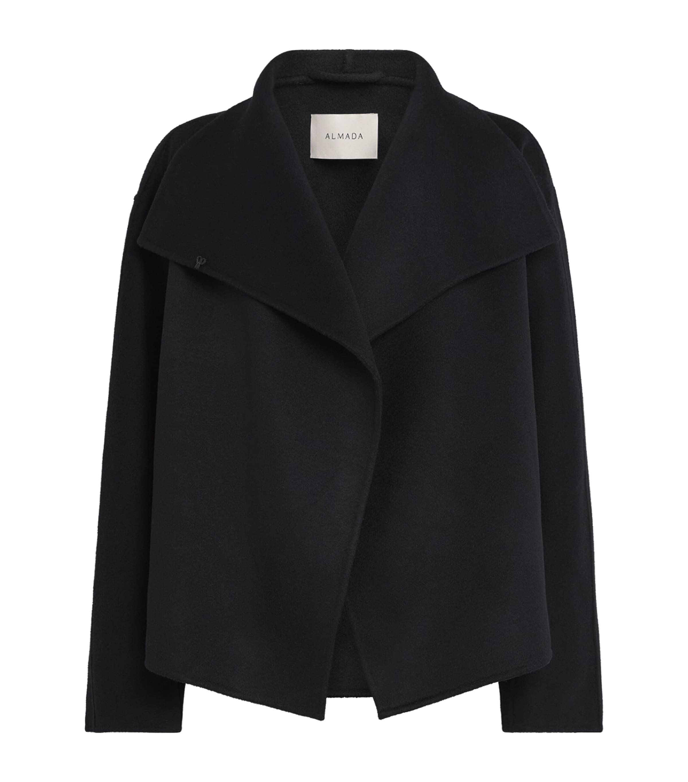 Almada Label Wool-cashmere Cadie Coat In Black