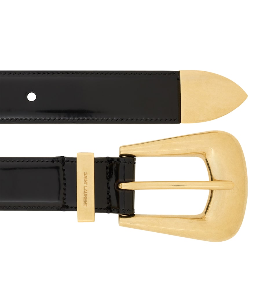 Saint Laurent Folk Buckle Belt Image 2