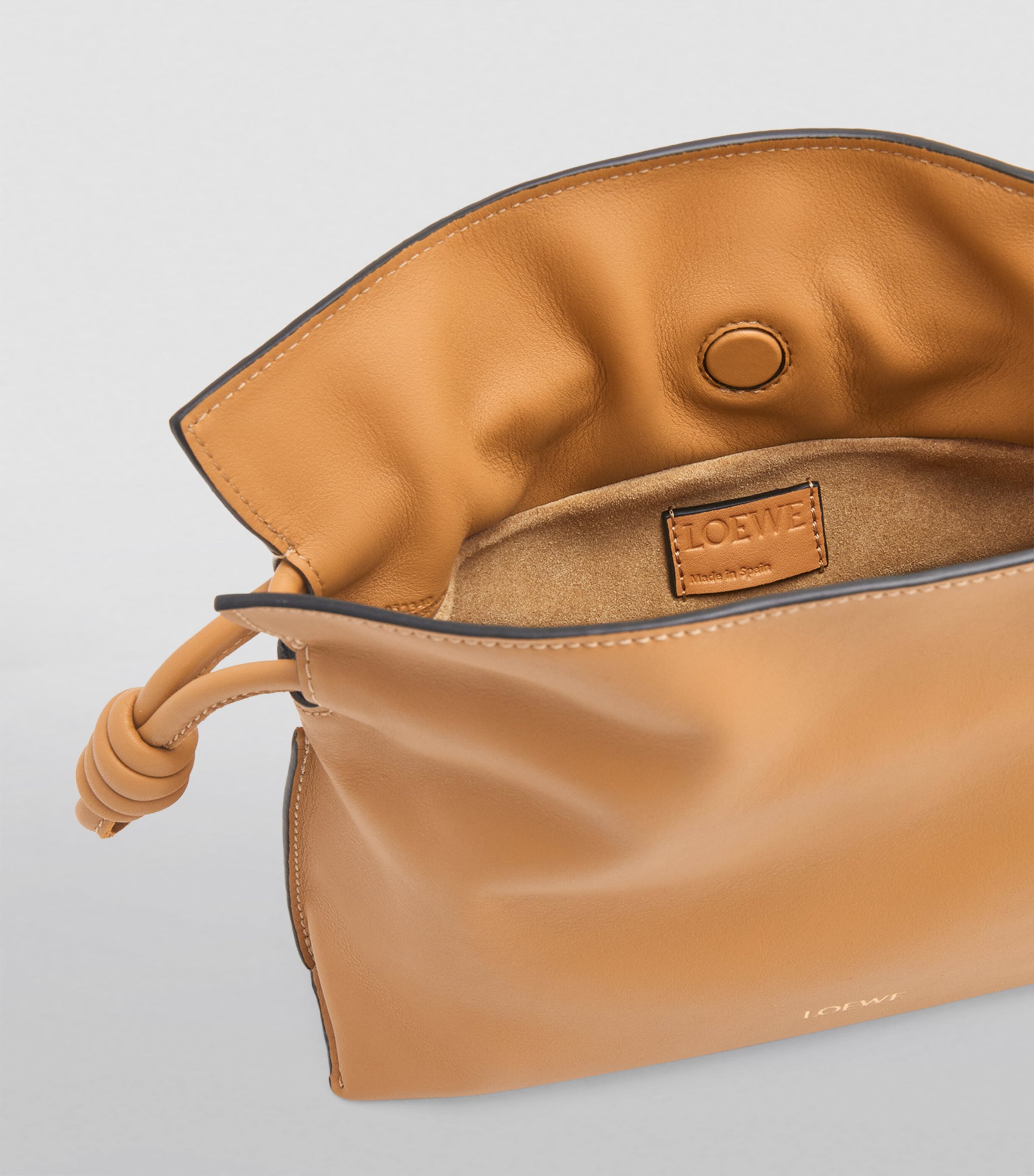 Mini Leather Flamenco Purse WARM DESERT Image 4