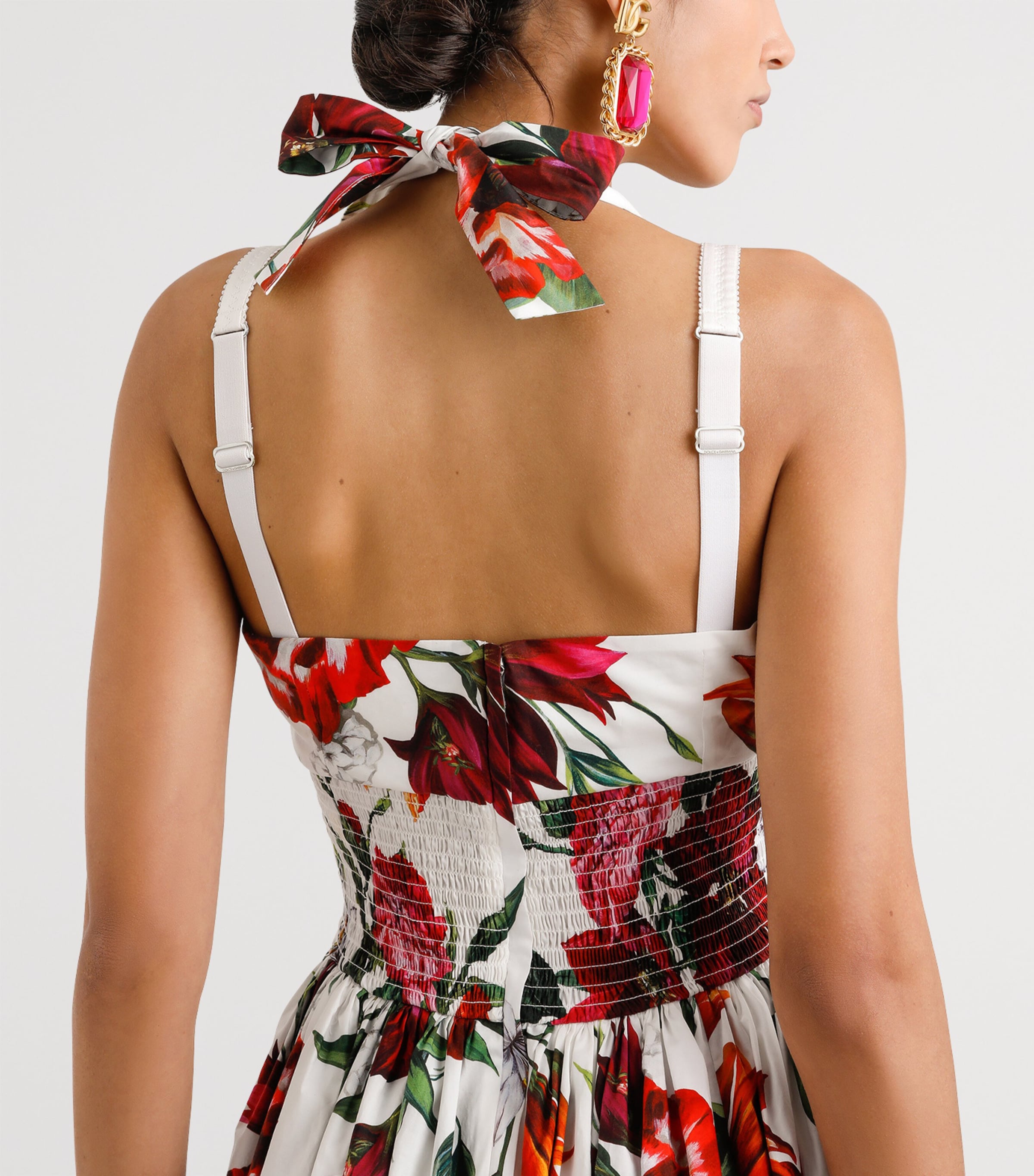 Cotton Floral Mini Dress HA5PB-ANEMONI Image 5