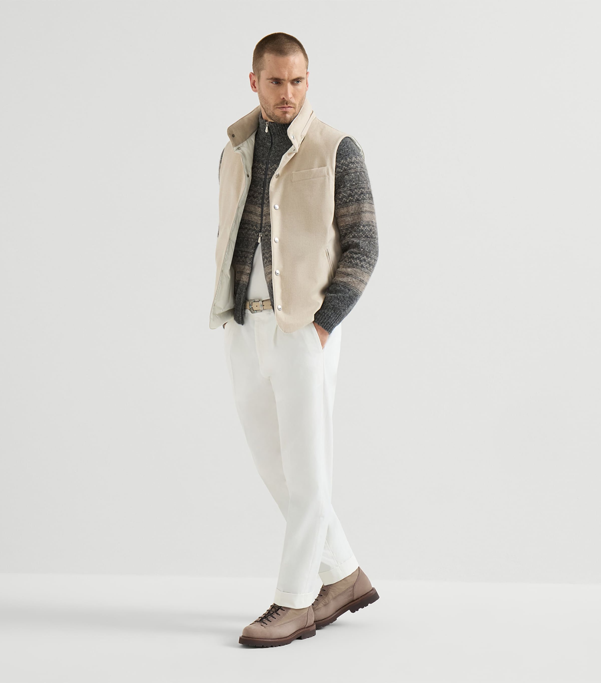 Brunello Cucinelli Suede Ankle Boots Image 3