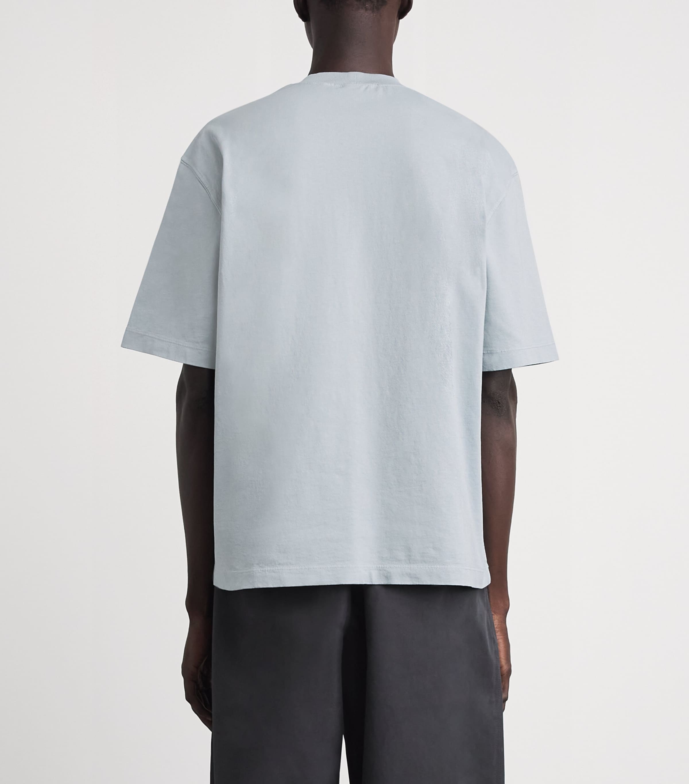 Stone Island Mens Cotton Logo T-Shirt Image 5