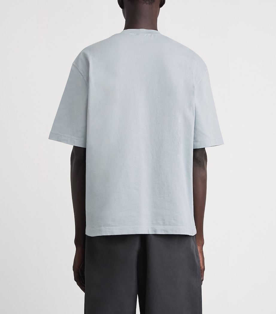 Stone Island Mens Cotton Logo T-Shirt Image 5