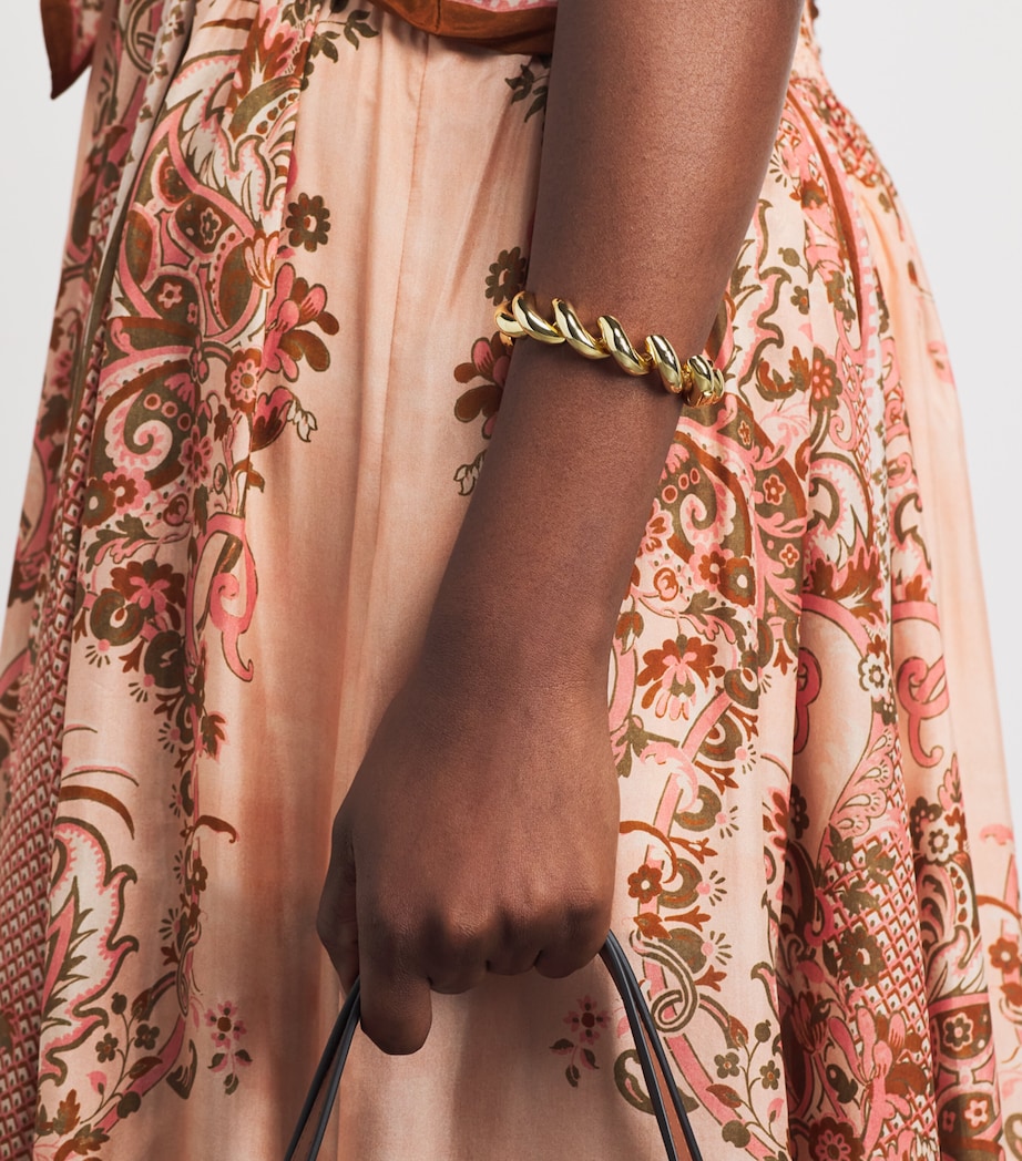 Eddie Borgo Gold-Plated Torsade Bracelet Gold Image 2
