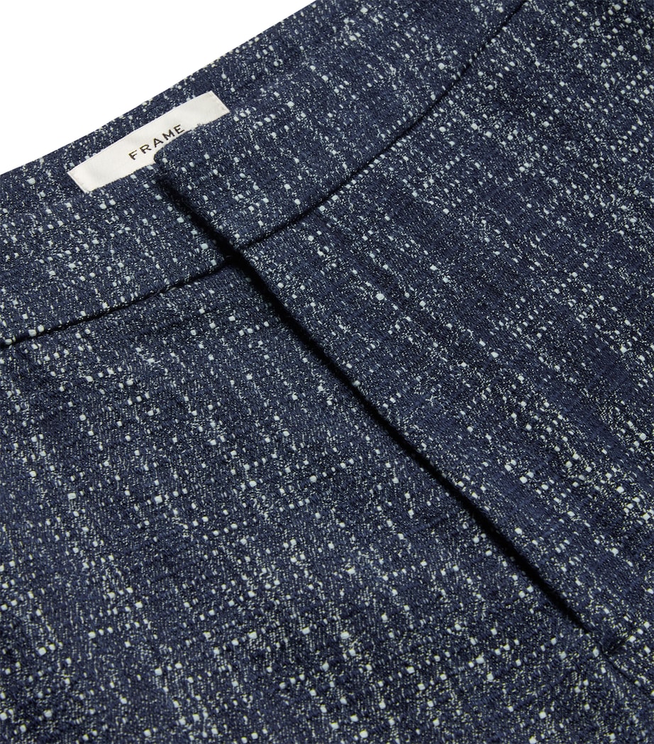 The Tweed Shorts INDIGO Image 2