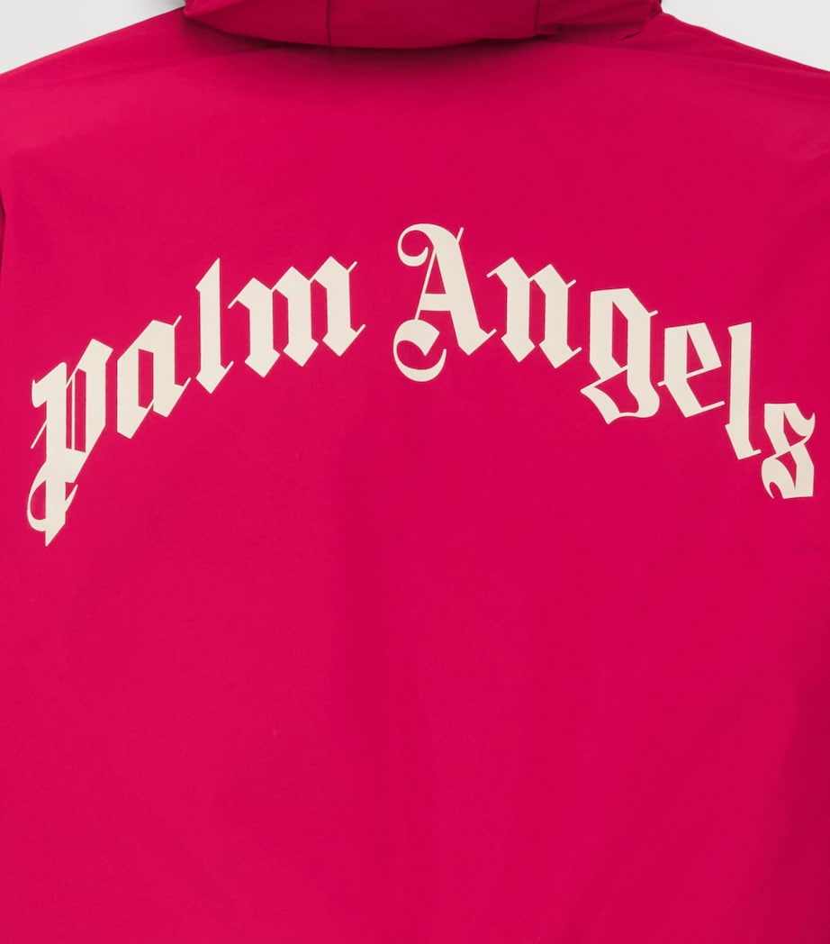 Palm Angels Kids Logo Puffer Jacket (4-12+ Years) Sangria Image 3