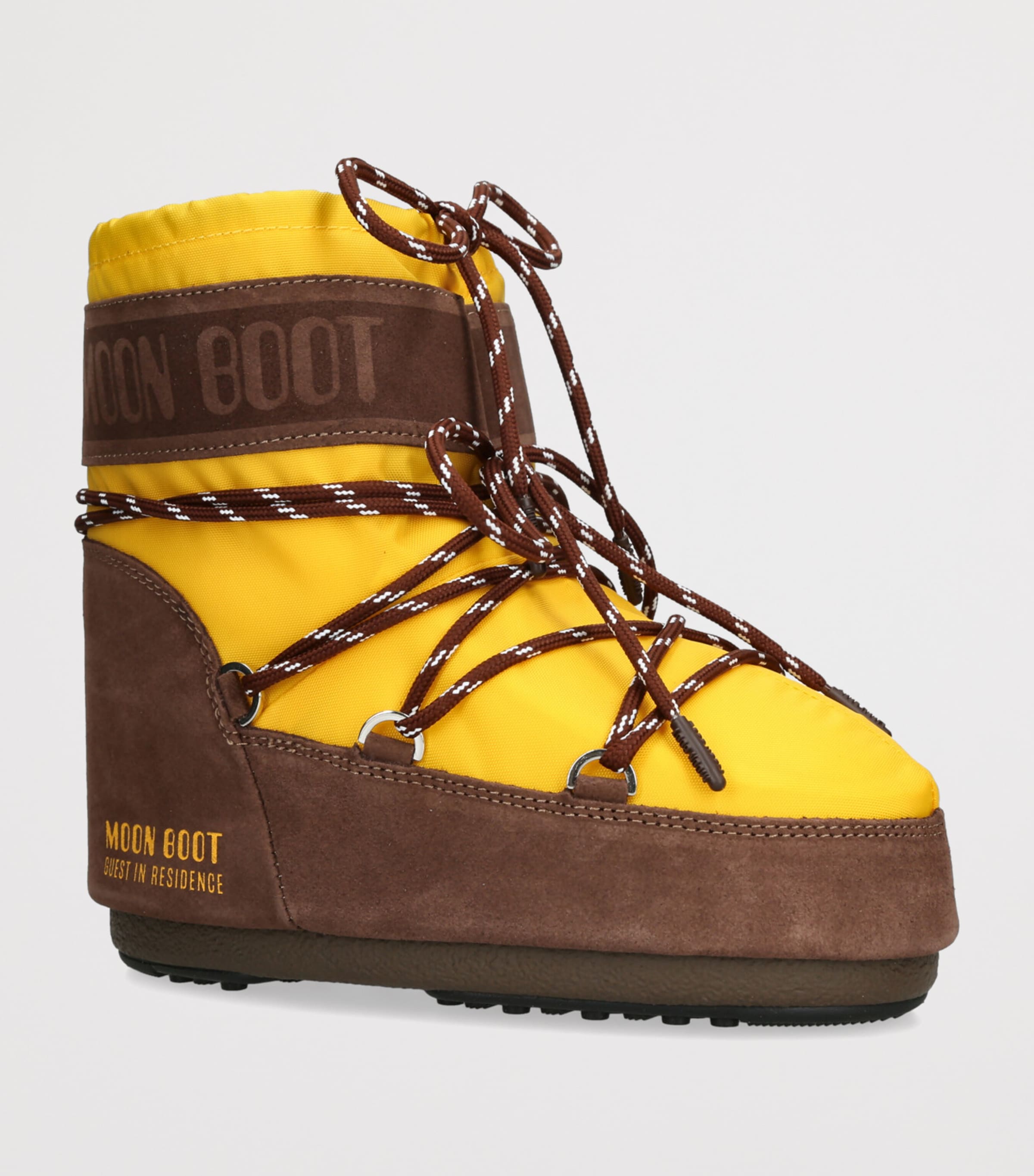x Guest In Residence Suede Icon Low Boots YELLOW Image 3