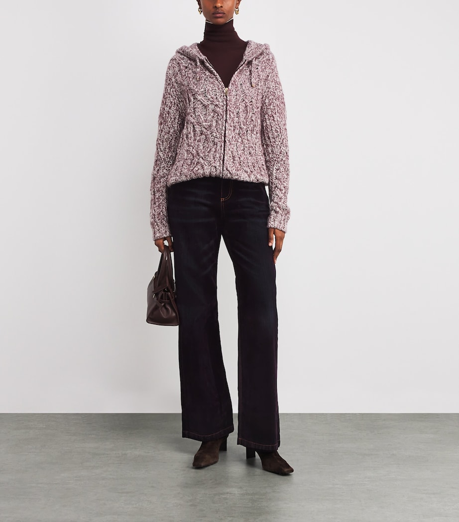 Eleventy Womens Velvet Trousers Mosto Image 2