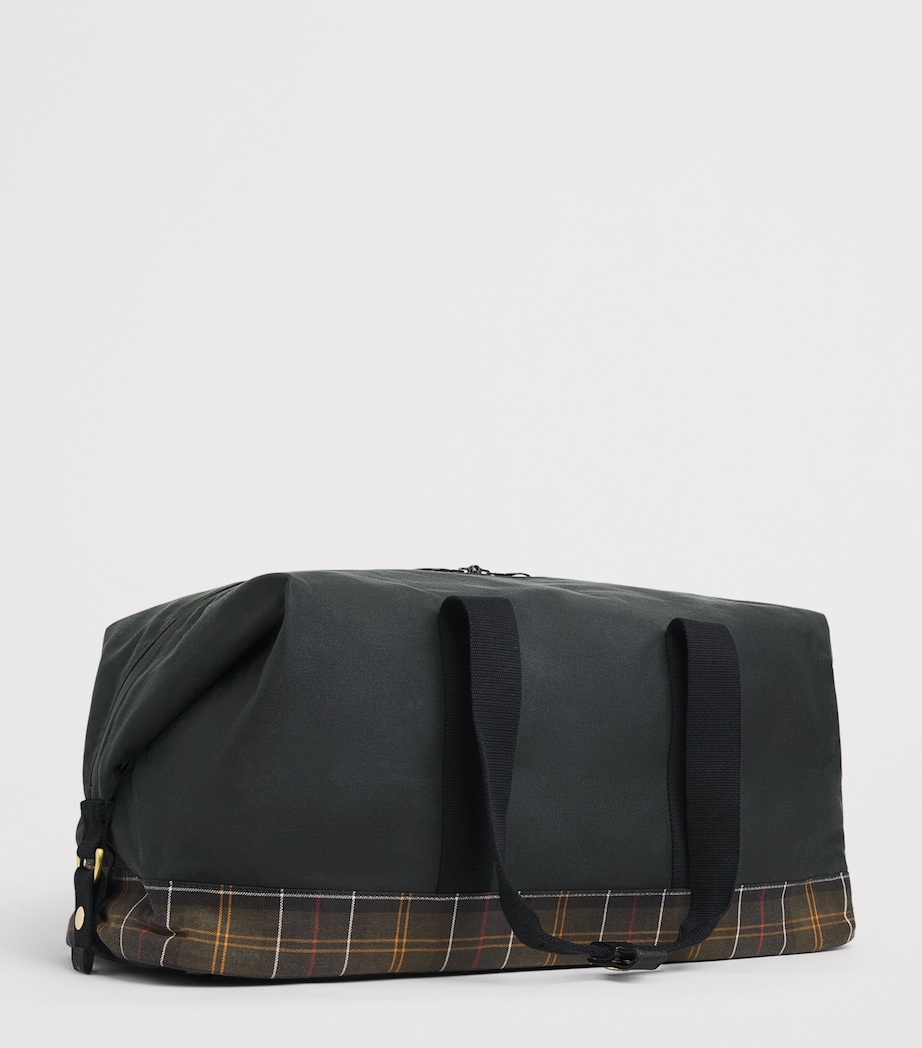 Barbour Field Wax Holdall Sage/classic Image 3
