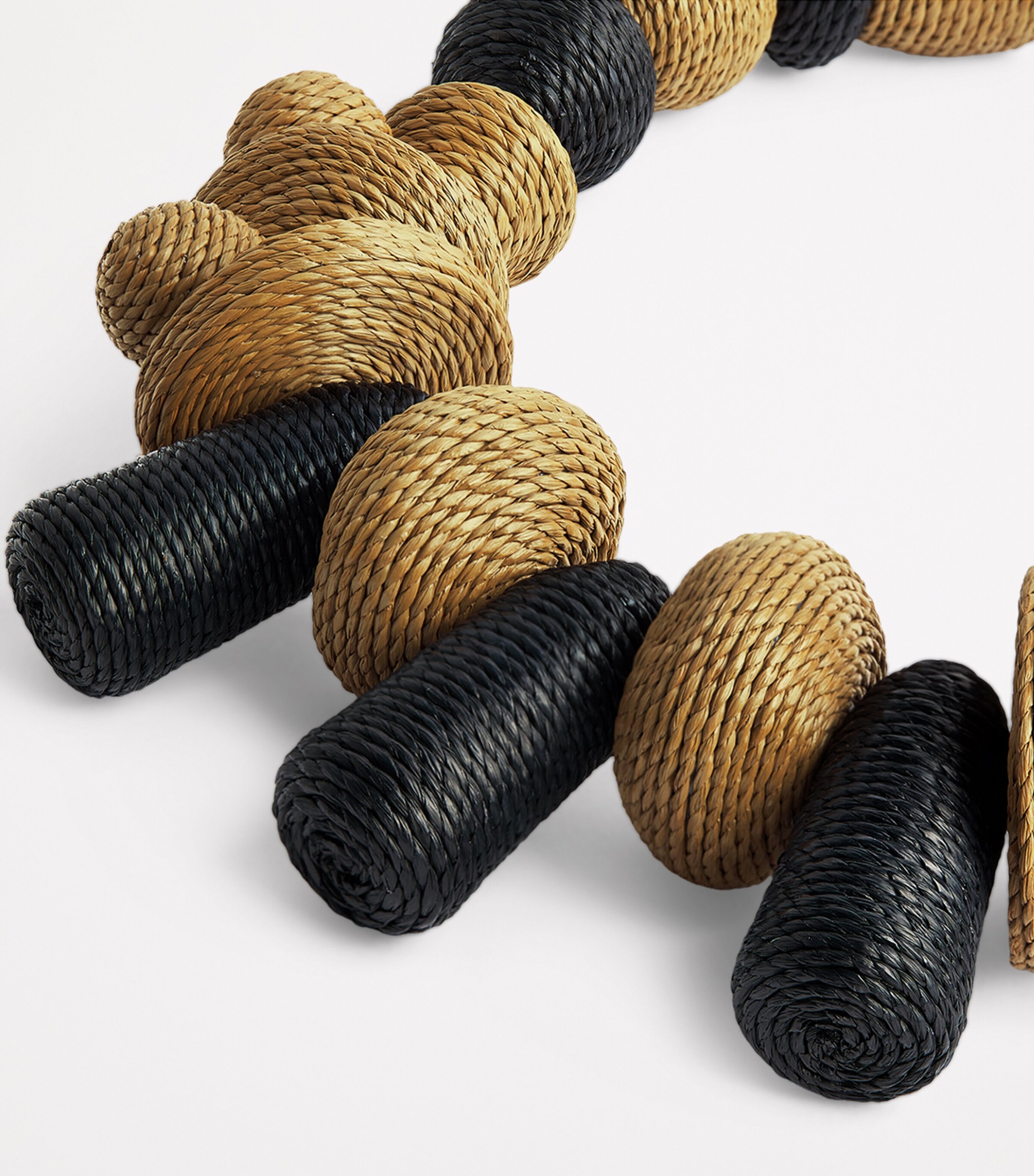 Straw Necklace TOBACCO Image 4