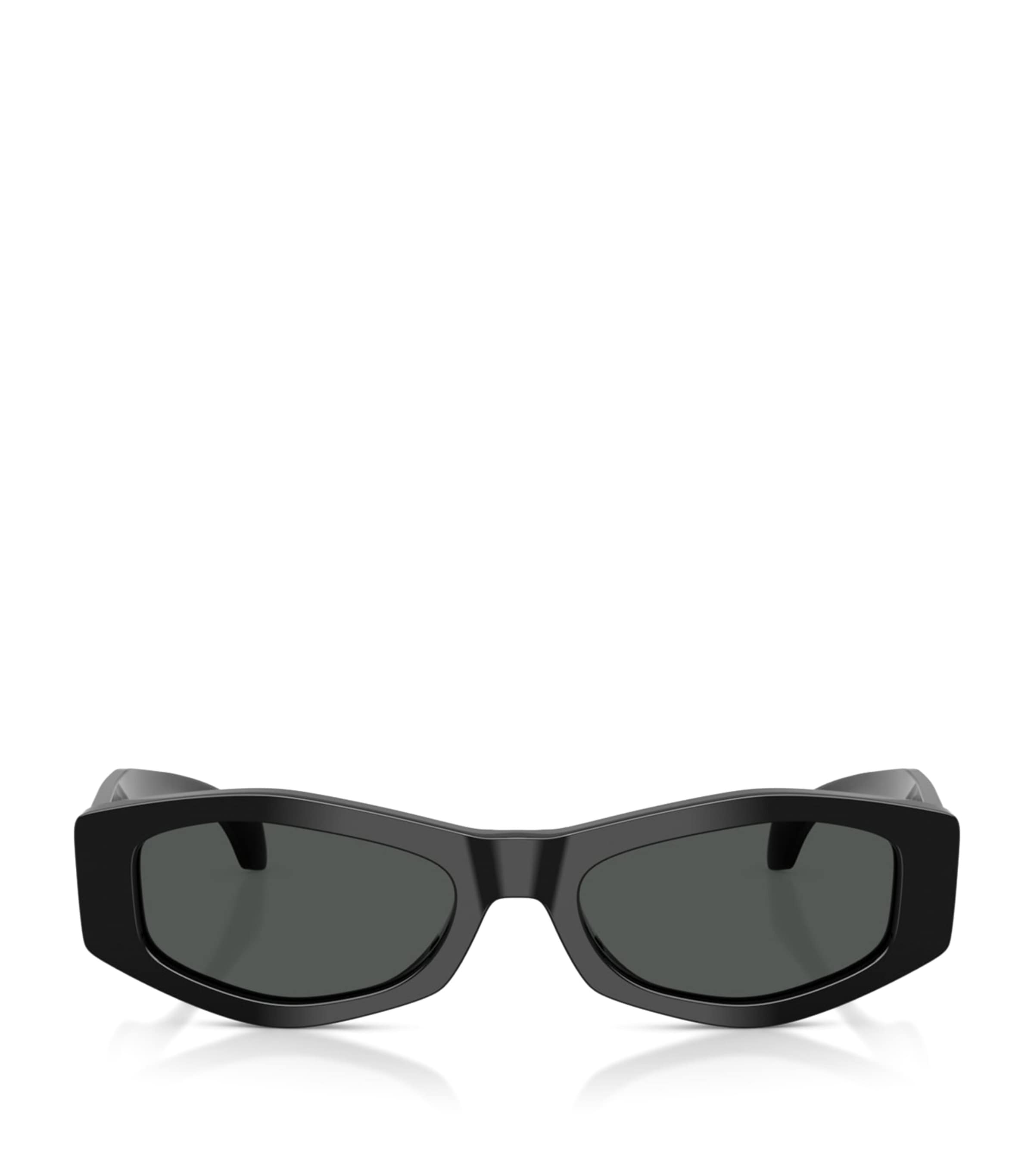 Versace 54mm Irregular Sunglasses