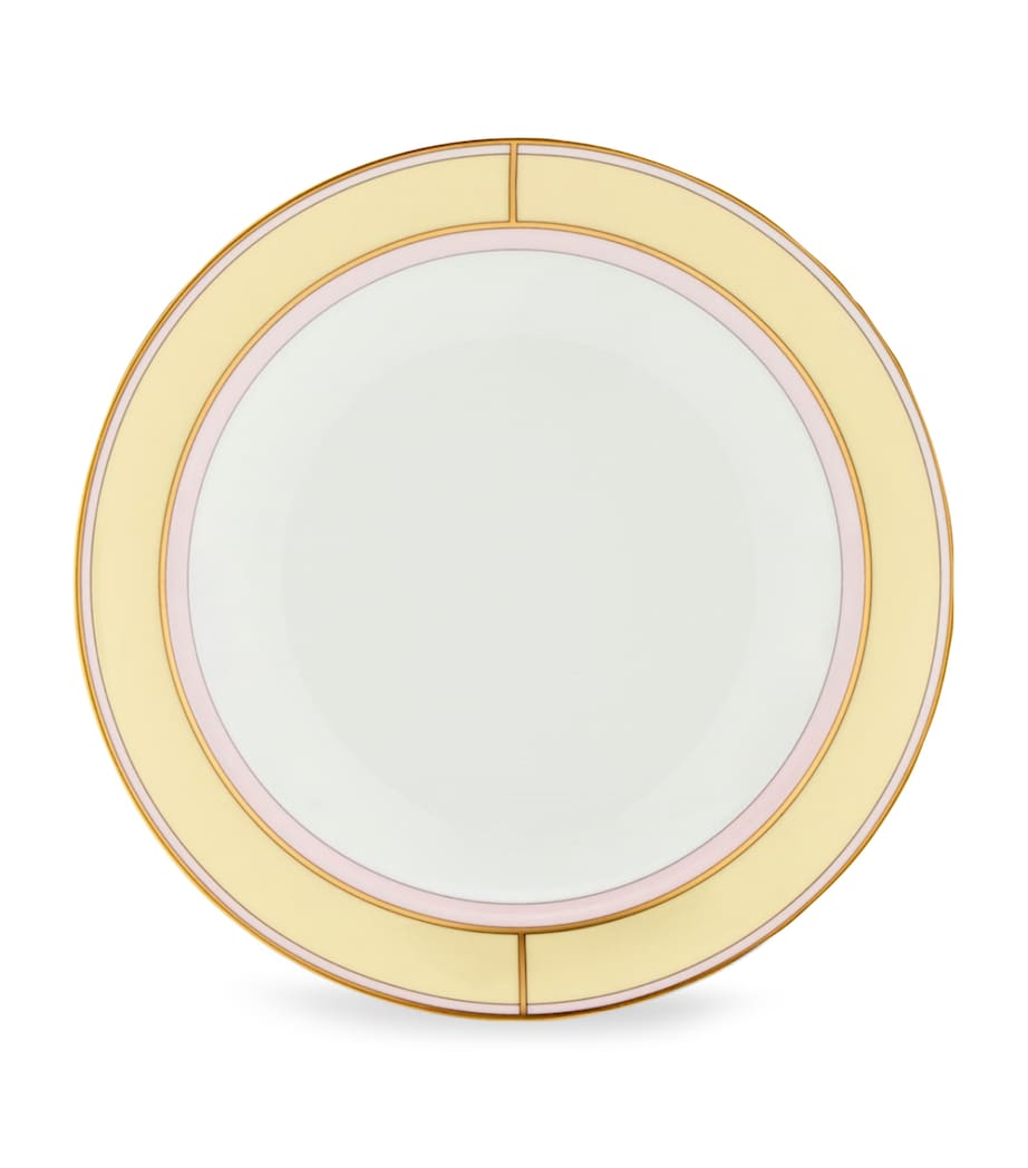 Porcelain Colonna Diva Giallo Soup Plate (24cm) G00134901 Image 1