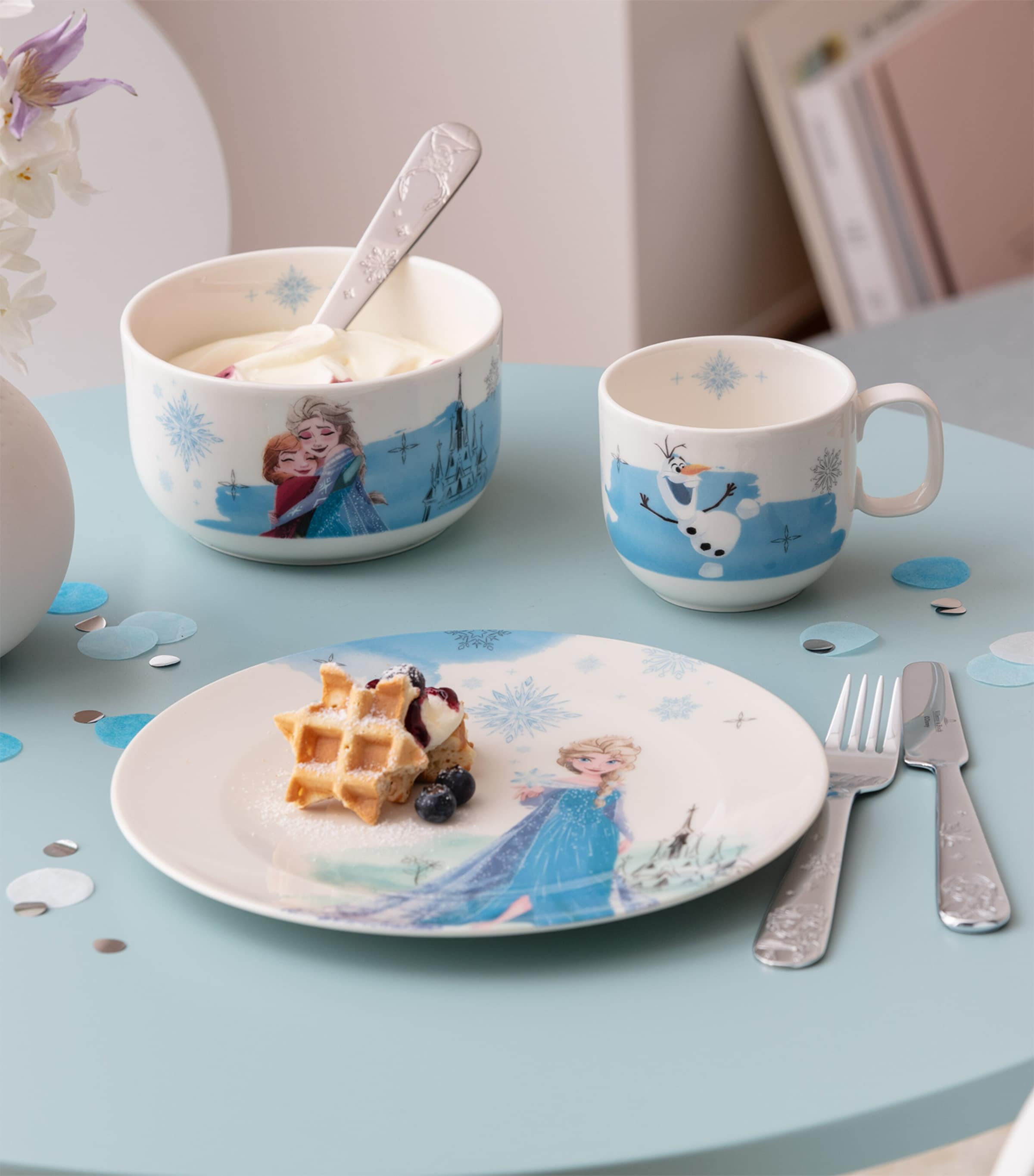 Villeroy & Boch x Disney Frozen 3-Piece Children's Crockery Set Image 2
