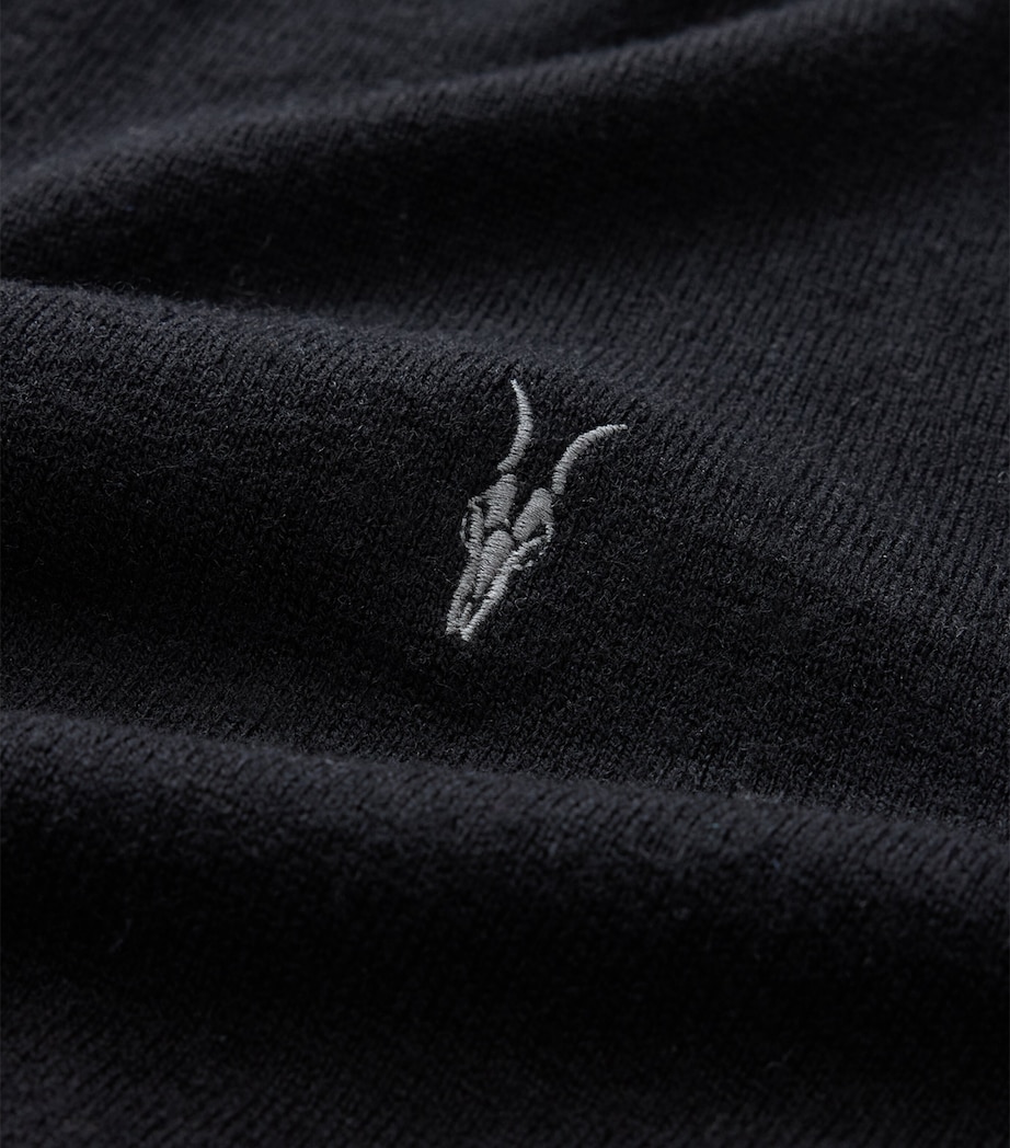 Kilburn Quarter-Zip Sweater BLACK Image 7