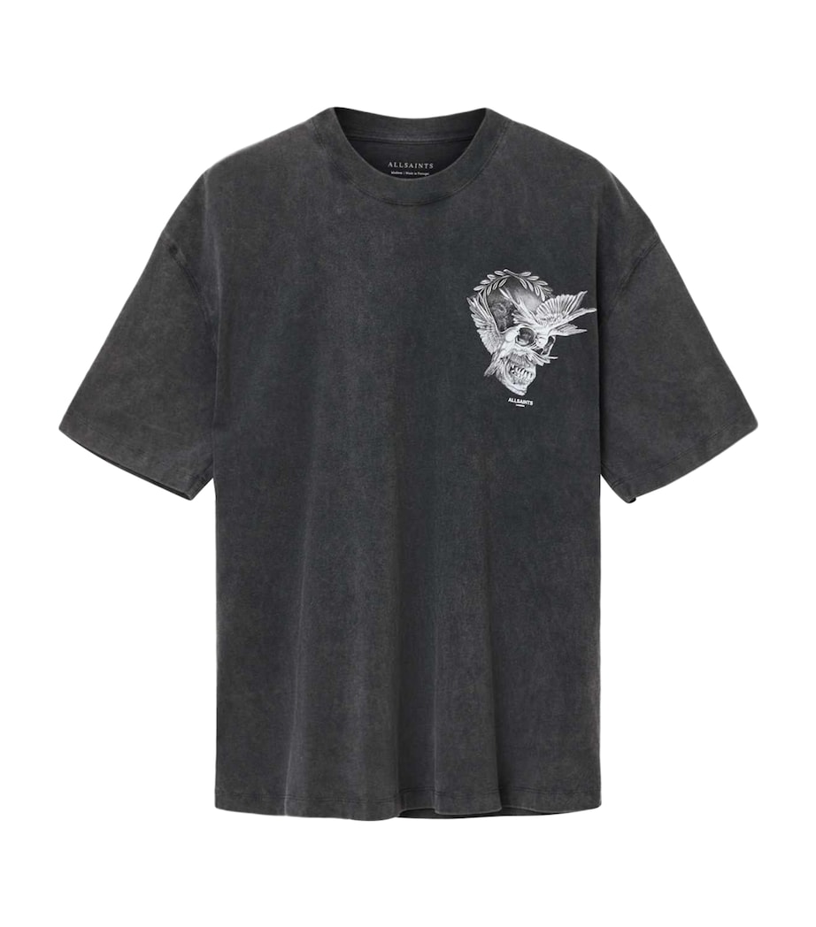 Organic Cotton Mysteries T-Shirt WASHED BLACK Image 1