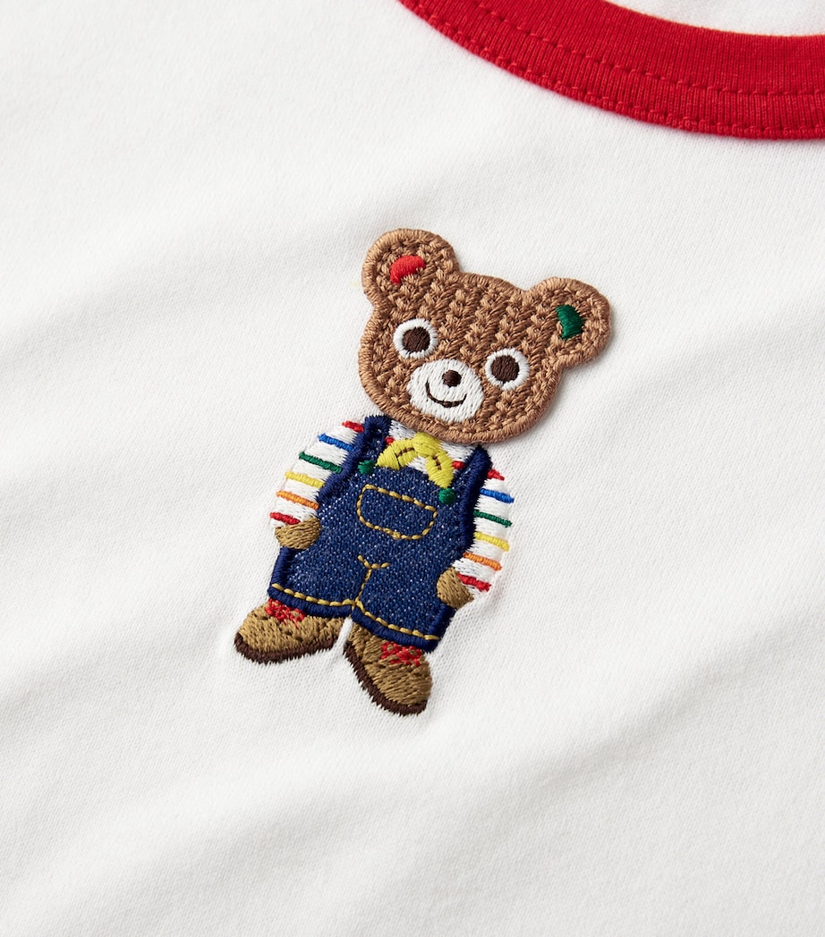 Embroidered Bear T-Shirt (2-5 Years) 1 Image 4
