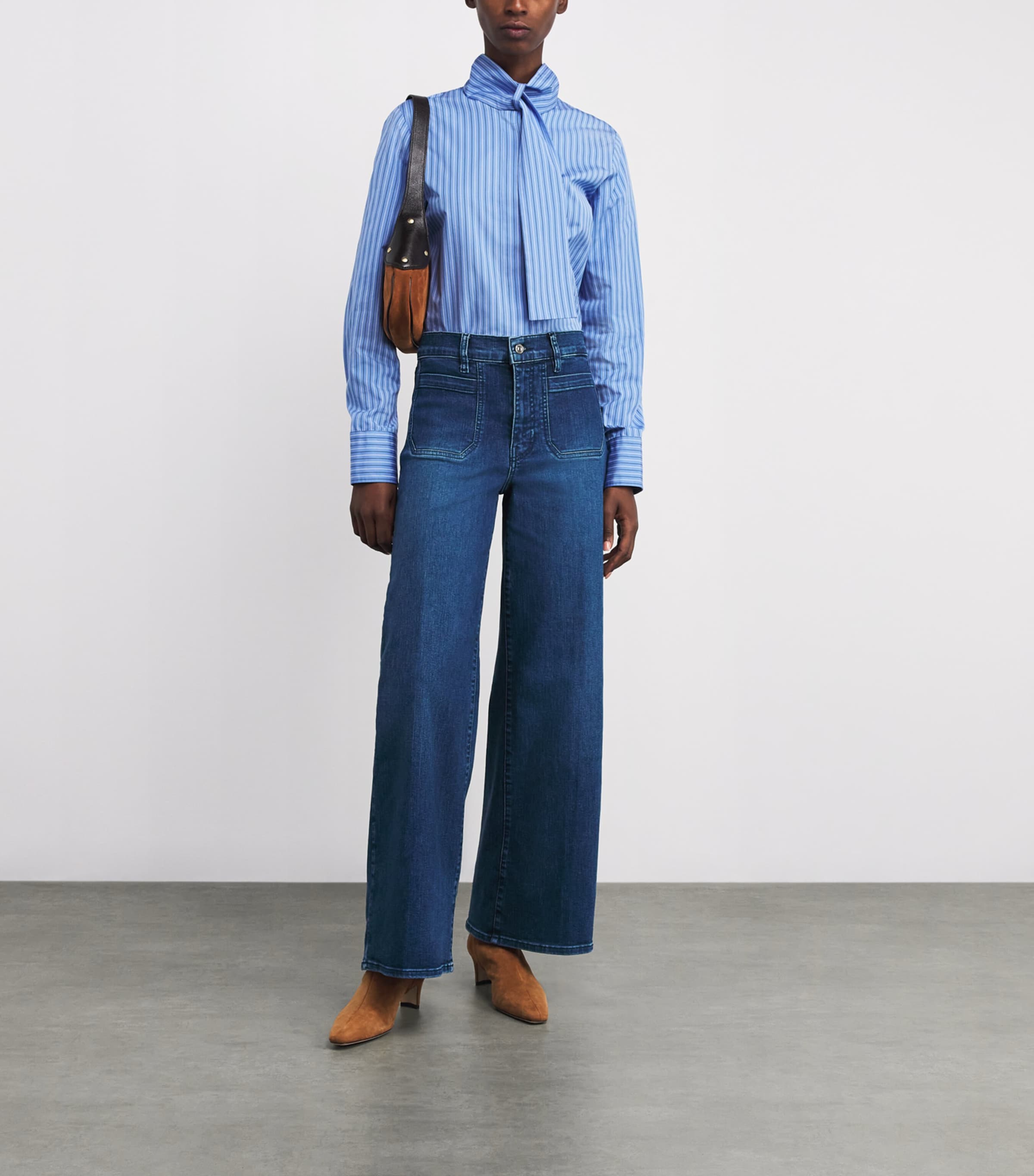 Le Slim Palazzo Bootcut Jeans IBER IBERIA Image 2