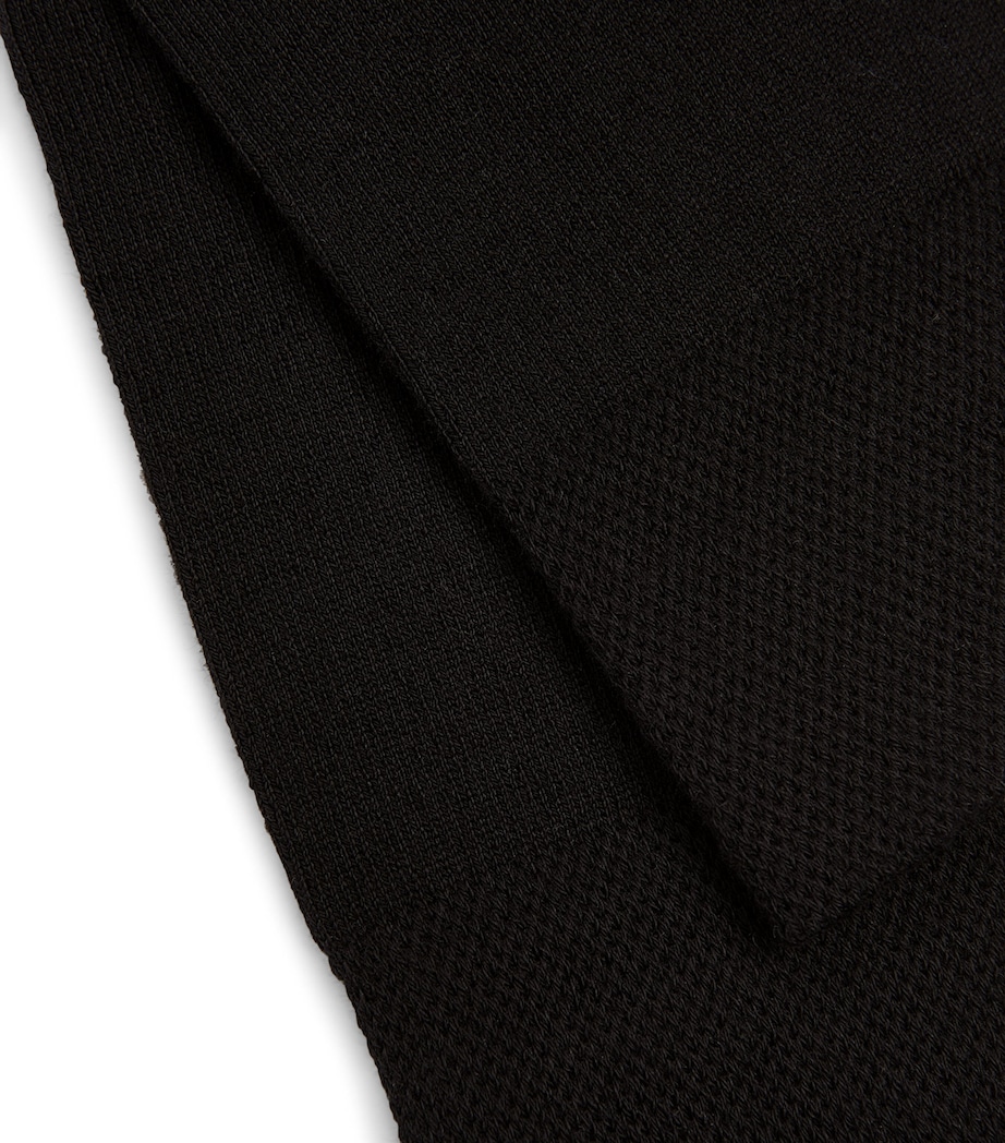 Falke Womens Senstitive London Knee-High Socks Black Image 2