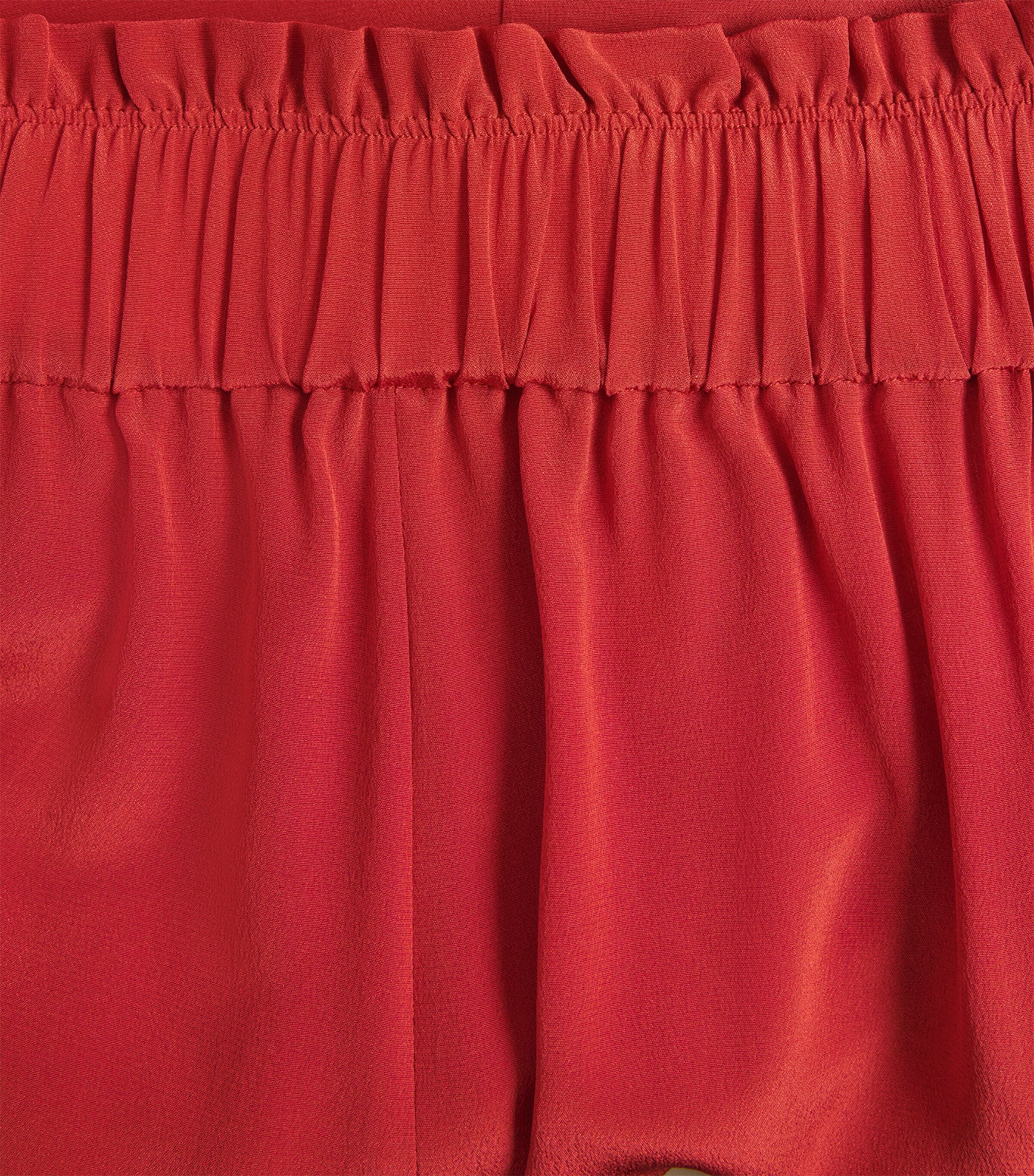 Joseph Womens Silk Charai Midi Skirt Spice Image 6