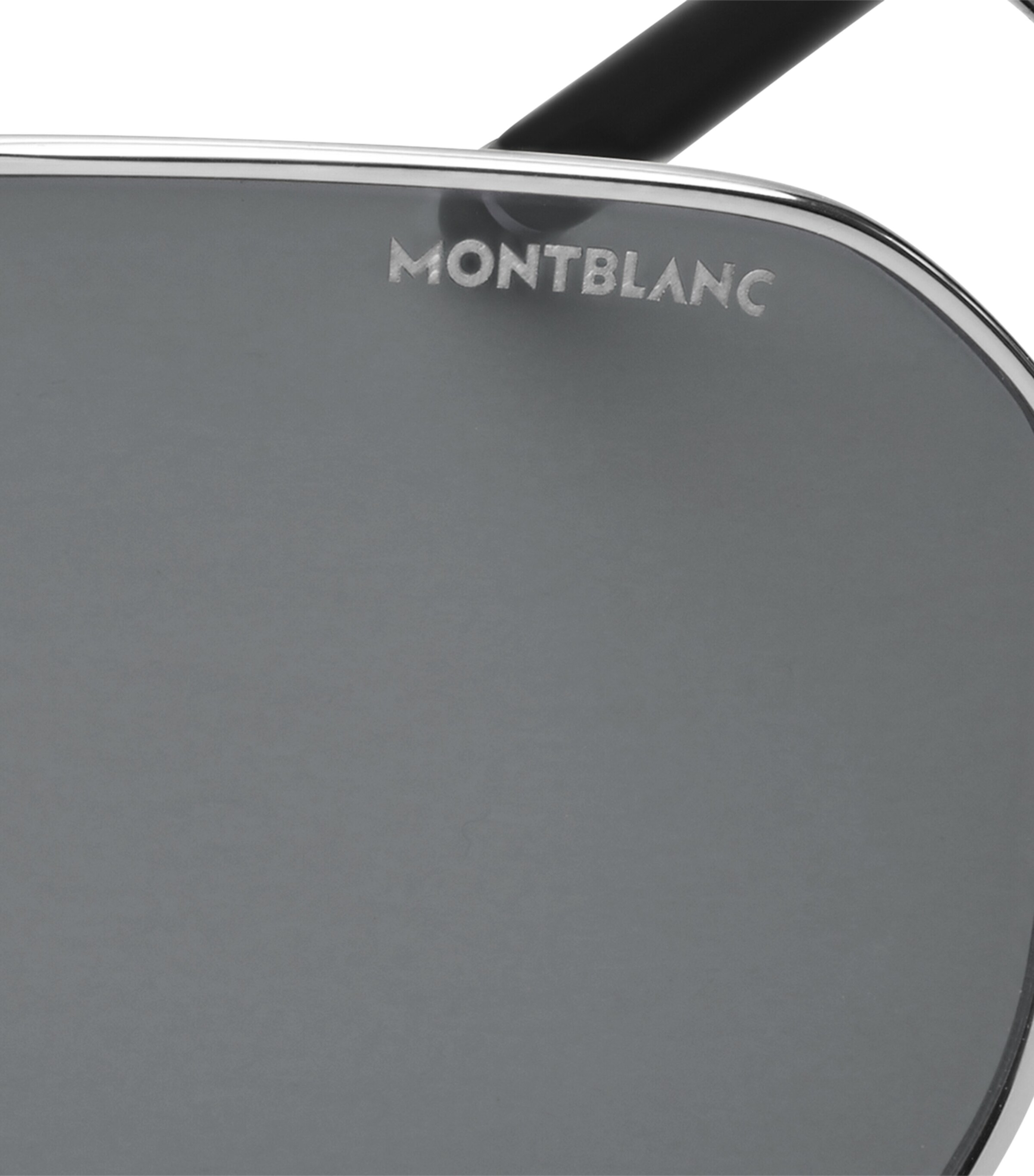 Metal Square Sunglasses SILVER Image 3