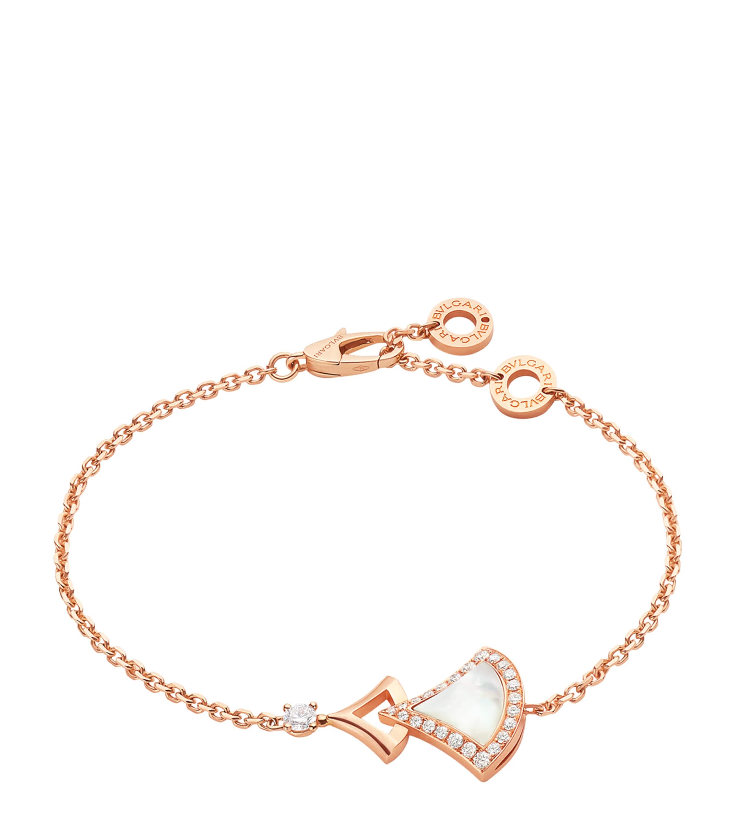 Rose Gold, Diamond and Mother-of-Pearl Divas’ Dream Bracelet PINK GOLD Image 1