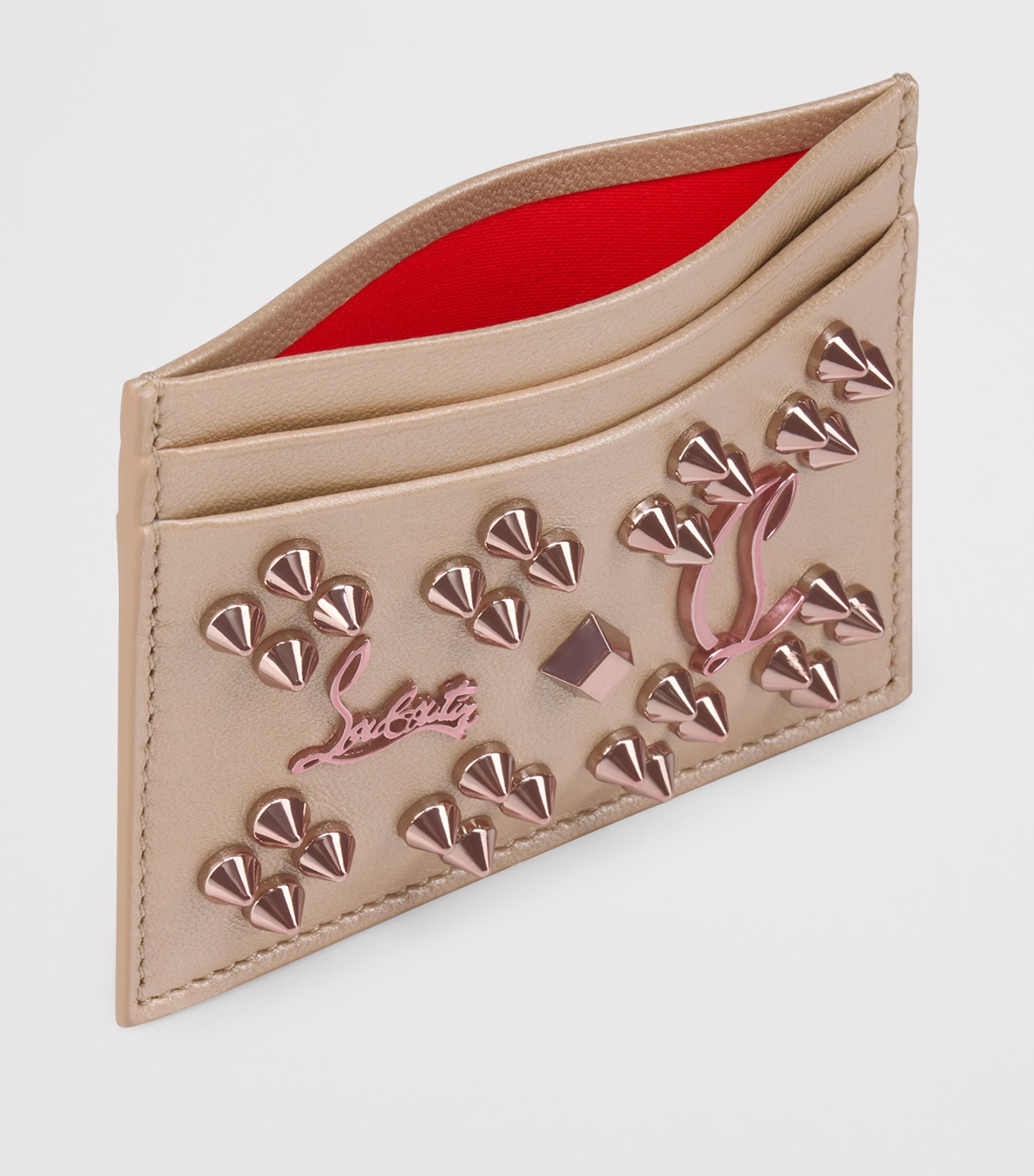 Christian Louboutin Kios Leather Card Holder | Harrods US