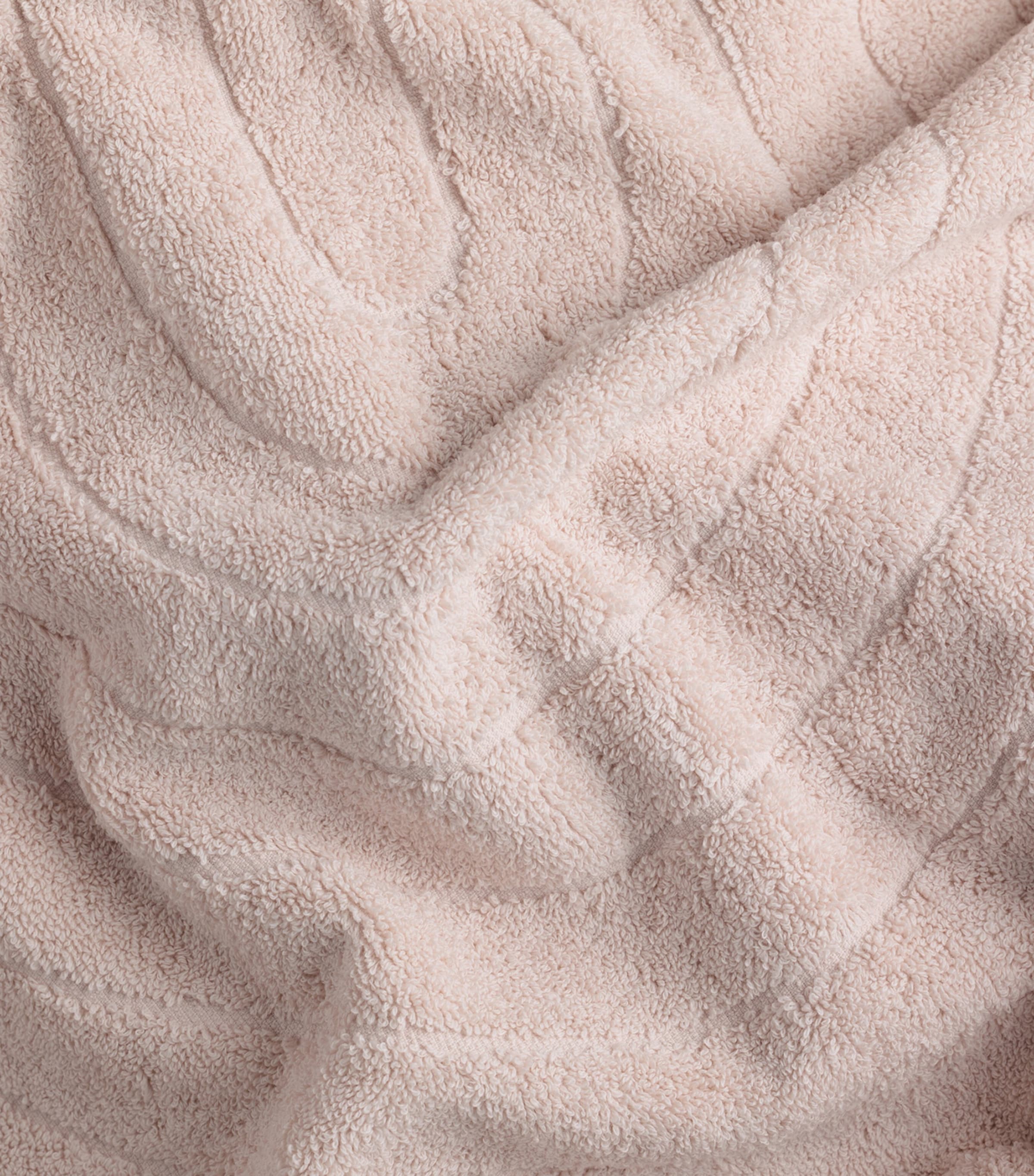 BAINA Cotton Suna Sentinel Bath Sheet (90cm x 170cm) Clay Image 3