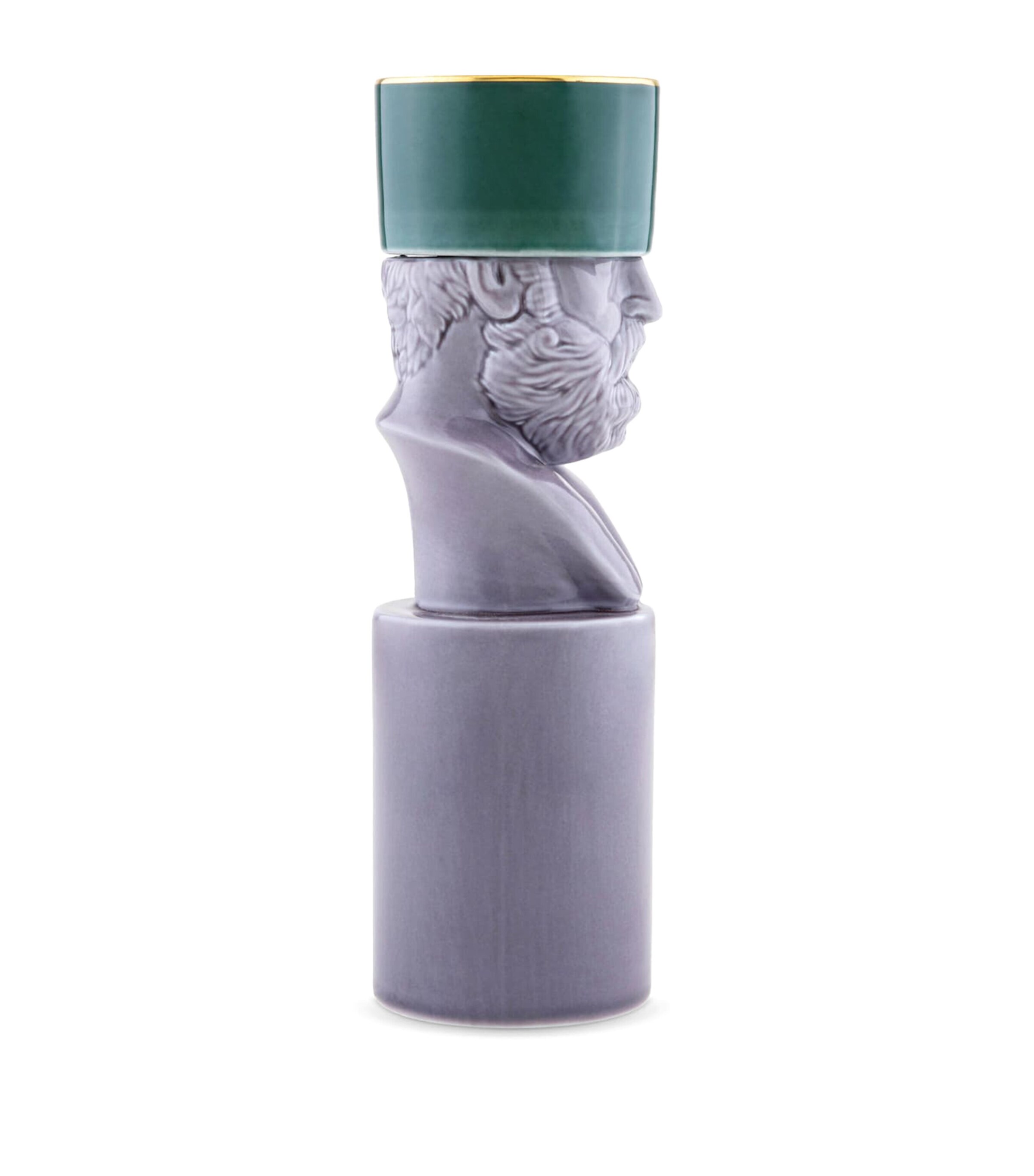 GINORI 1735 Porcelain Il Letterato Candle Holder Image 4