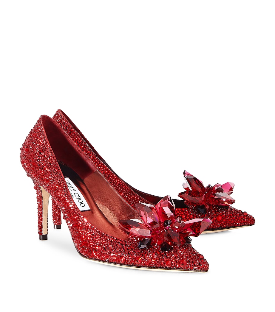 Alia 85 Crystal Pumps RED MIX Image 3