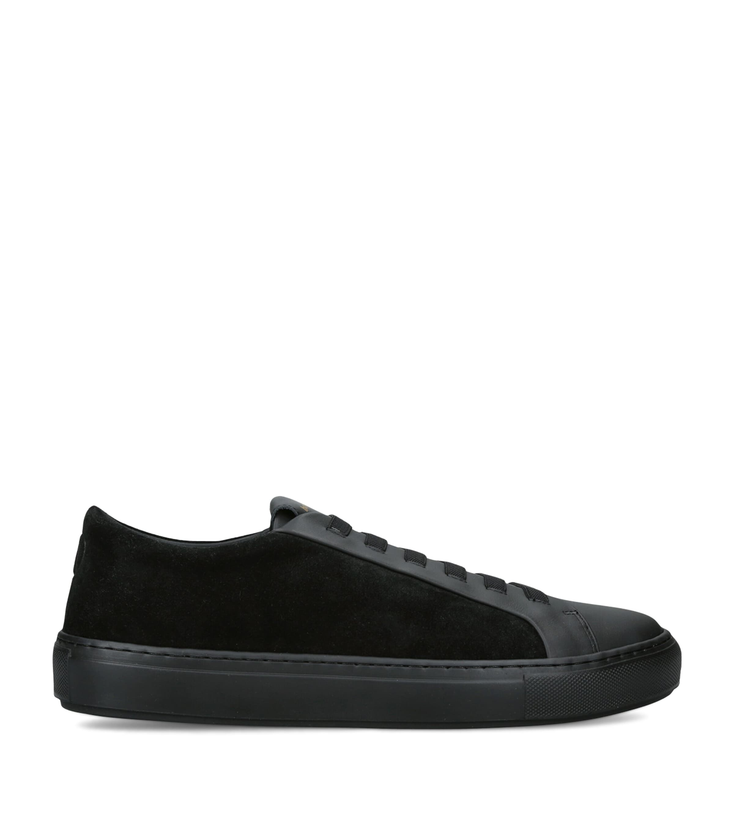 Born Outside Suede Echo Sneakers Black Image 1