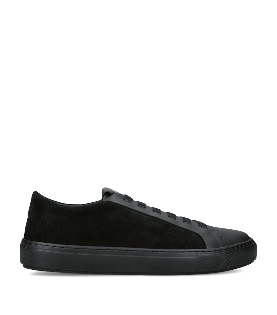 Born Outside Suede Echo Sneakers Black Image 1