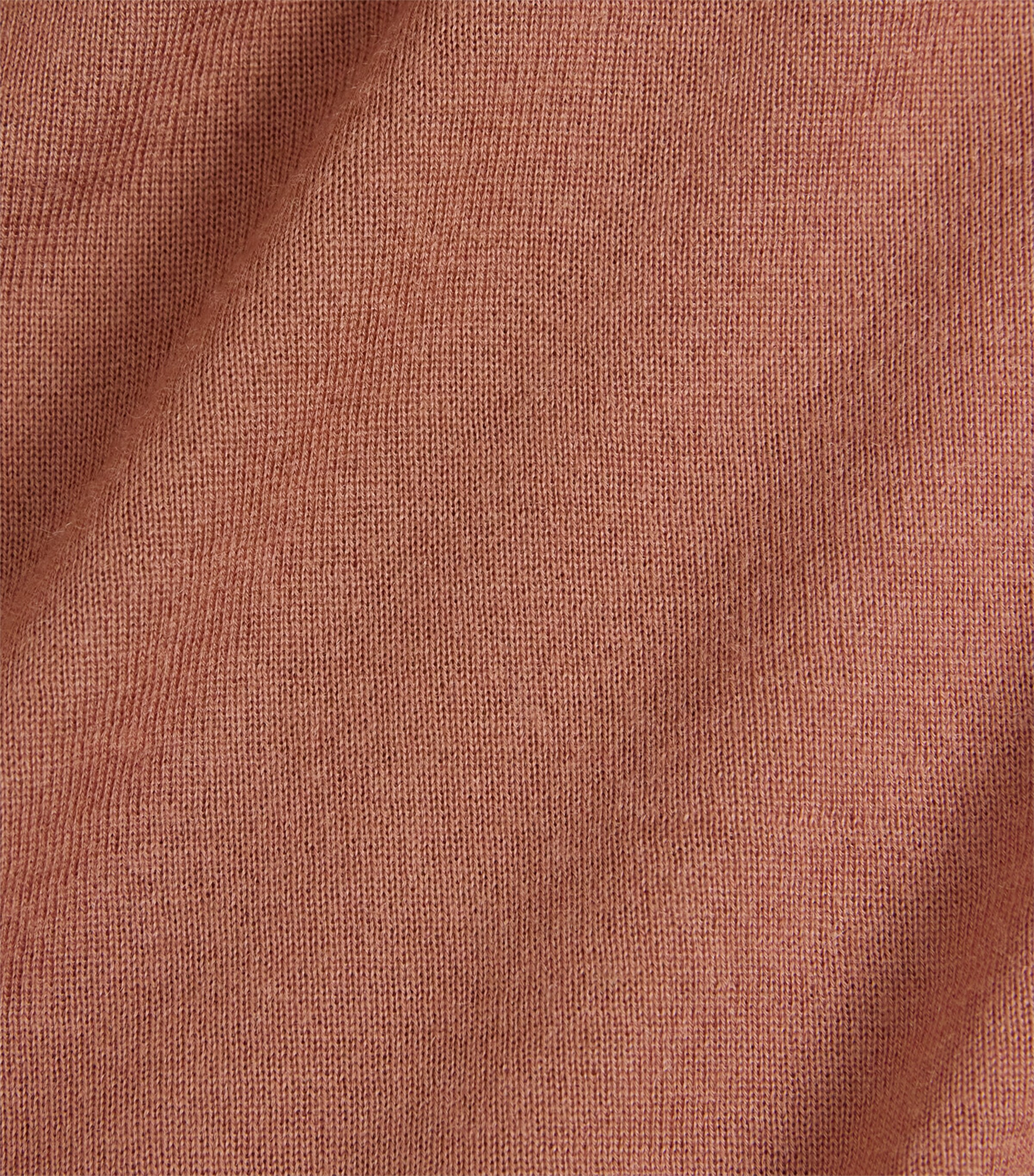 Colombo Womens Cashmere High-Neck Sweater Brick Image 6
