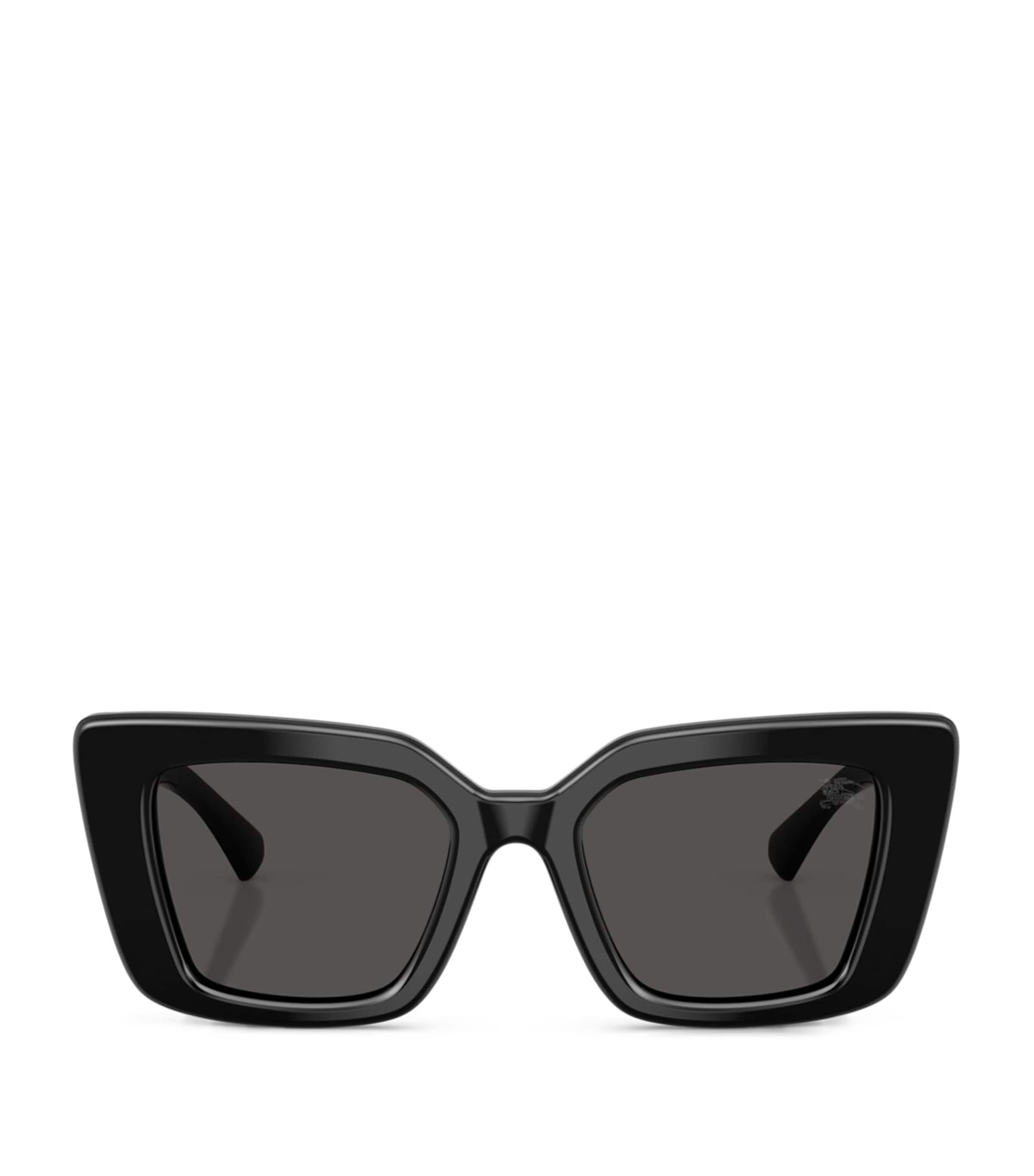 Burberry Acetate BE4476 Cat Eye Sunglasses Black Image 1