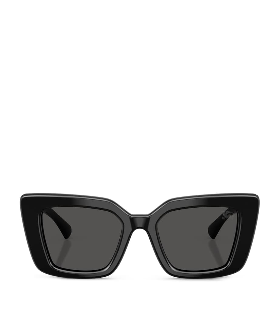 Burberry Acetate BE4476 Cat Eye Sunglasses Black Image 1