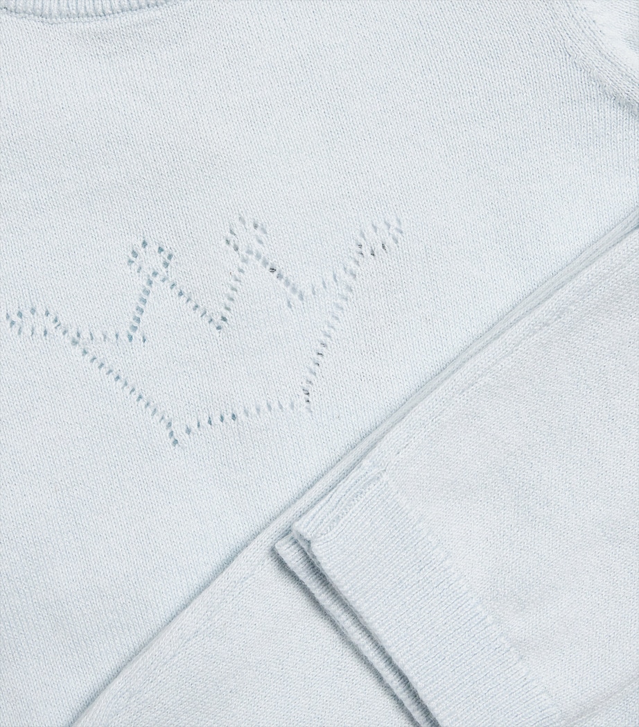 Crown Sweater and Sweatpants Set (18 Months) BLUE Image 4