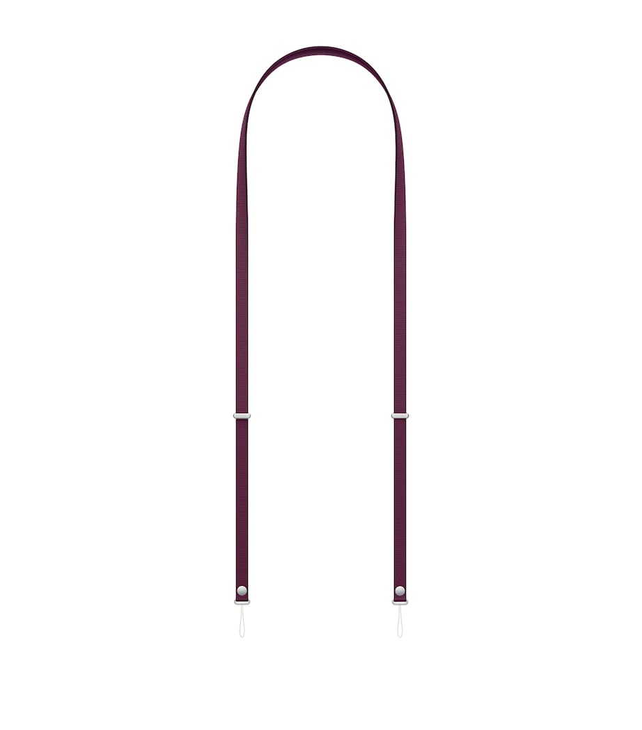 Apple Crossbody Strap Burgundy Image 1