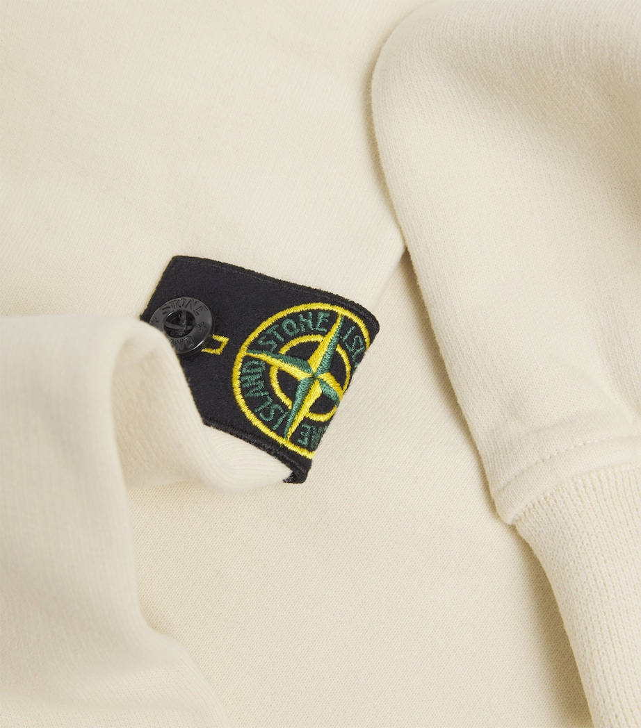 Cotton Logo Sweatshirt (4-14 Years) V0093IVORY Image 3