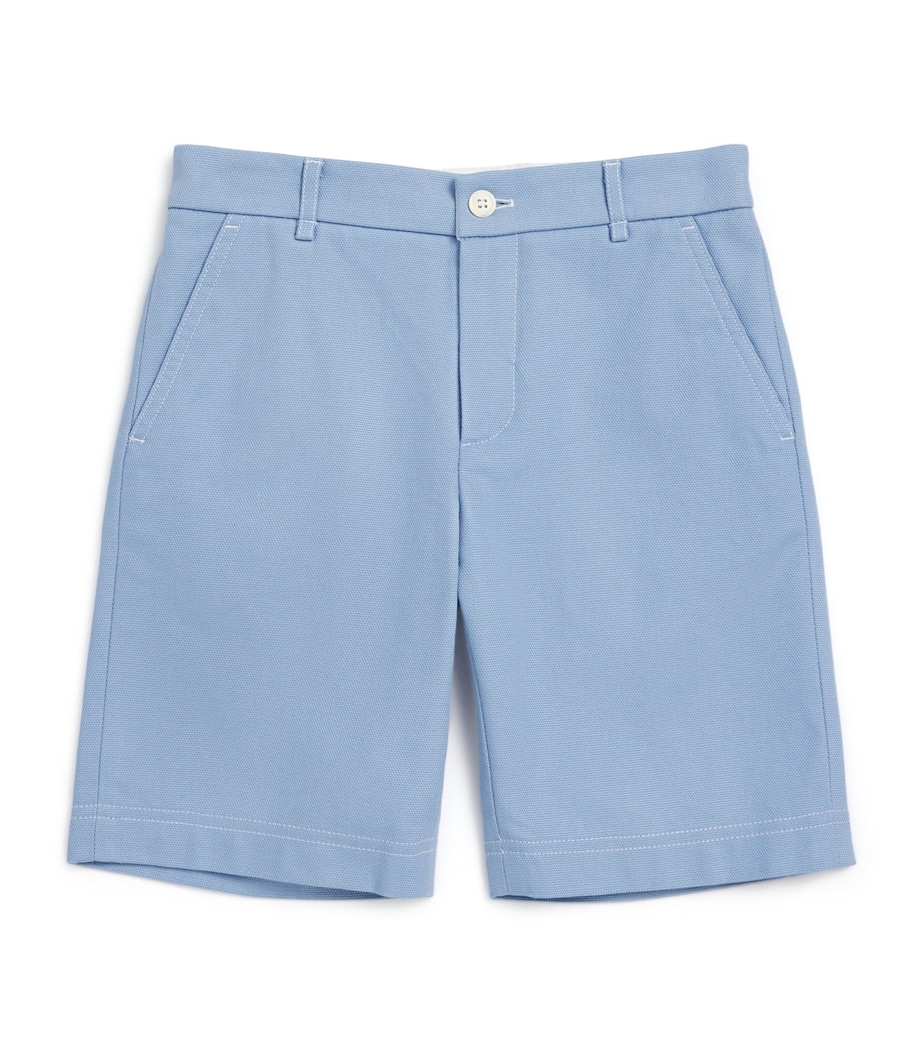 Canvas Shorts (4-12 Years) LIGHT BLUE Image 1