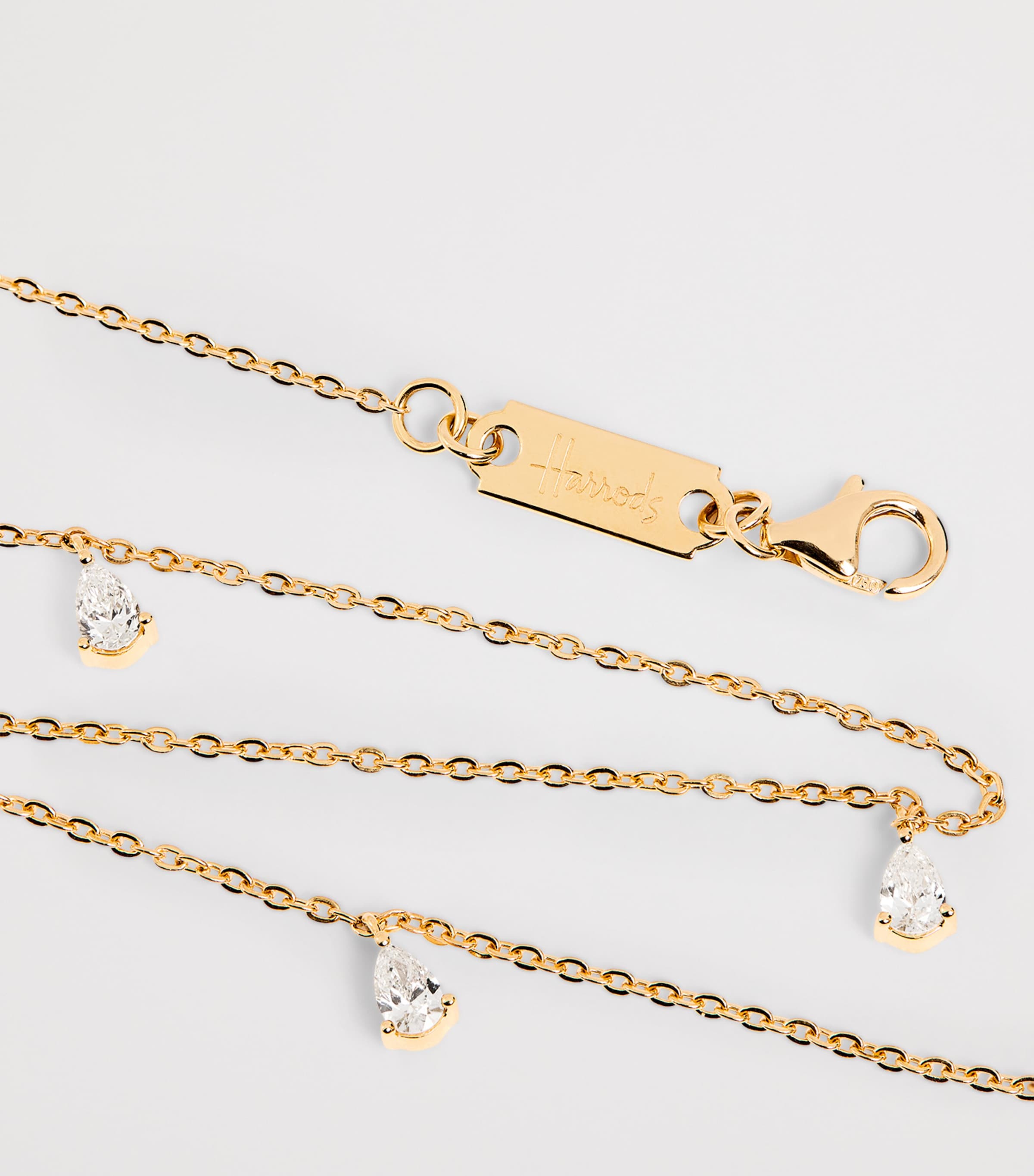 Yellow Gold and Diamond Necklace (0.80ct) YELLOW GOLD Image 5