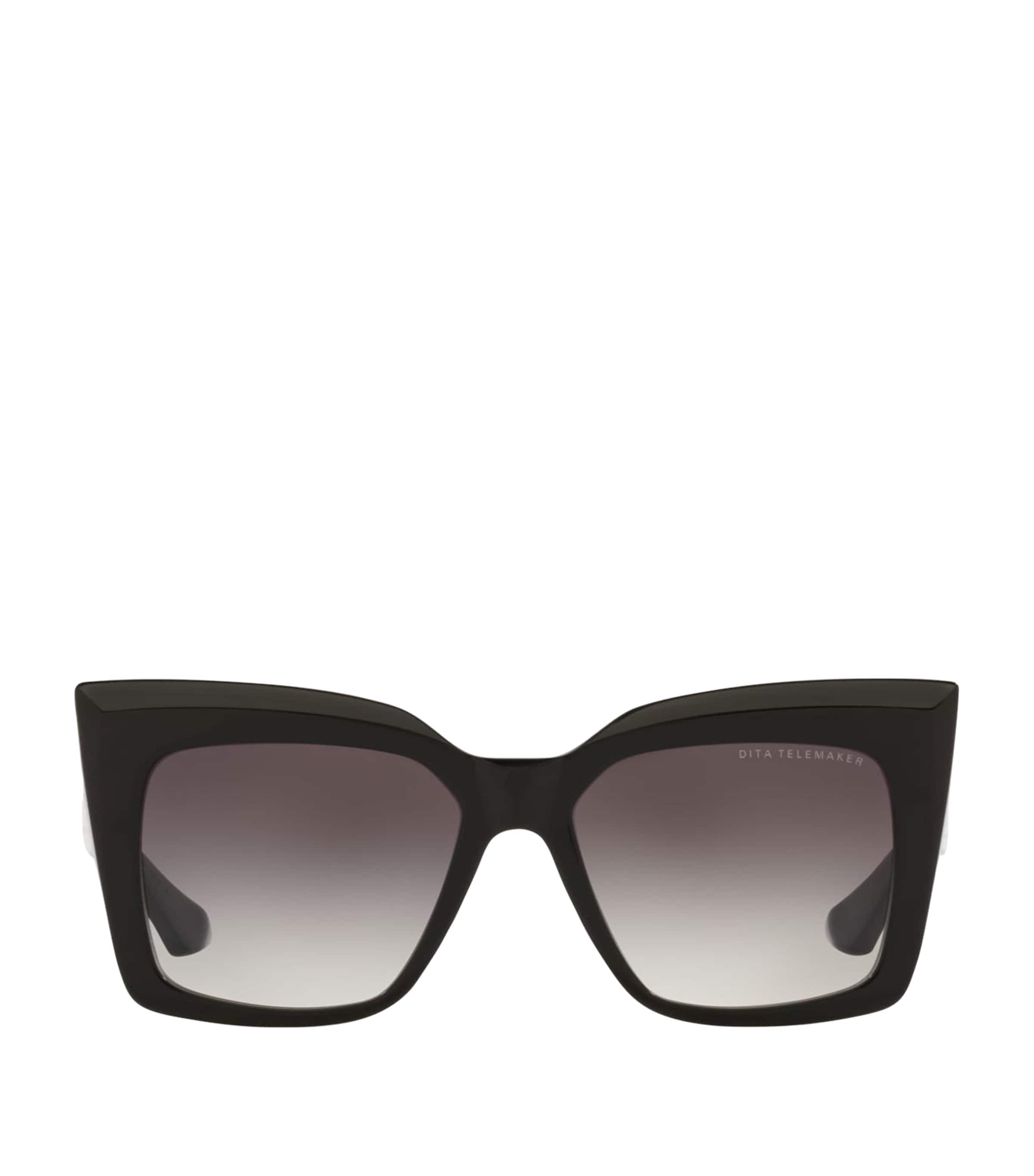 DITA Telemaker Cat Eye Sunglasses Black Image 1