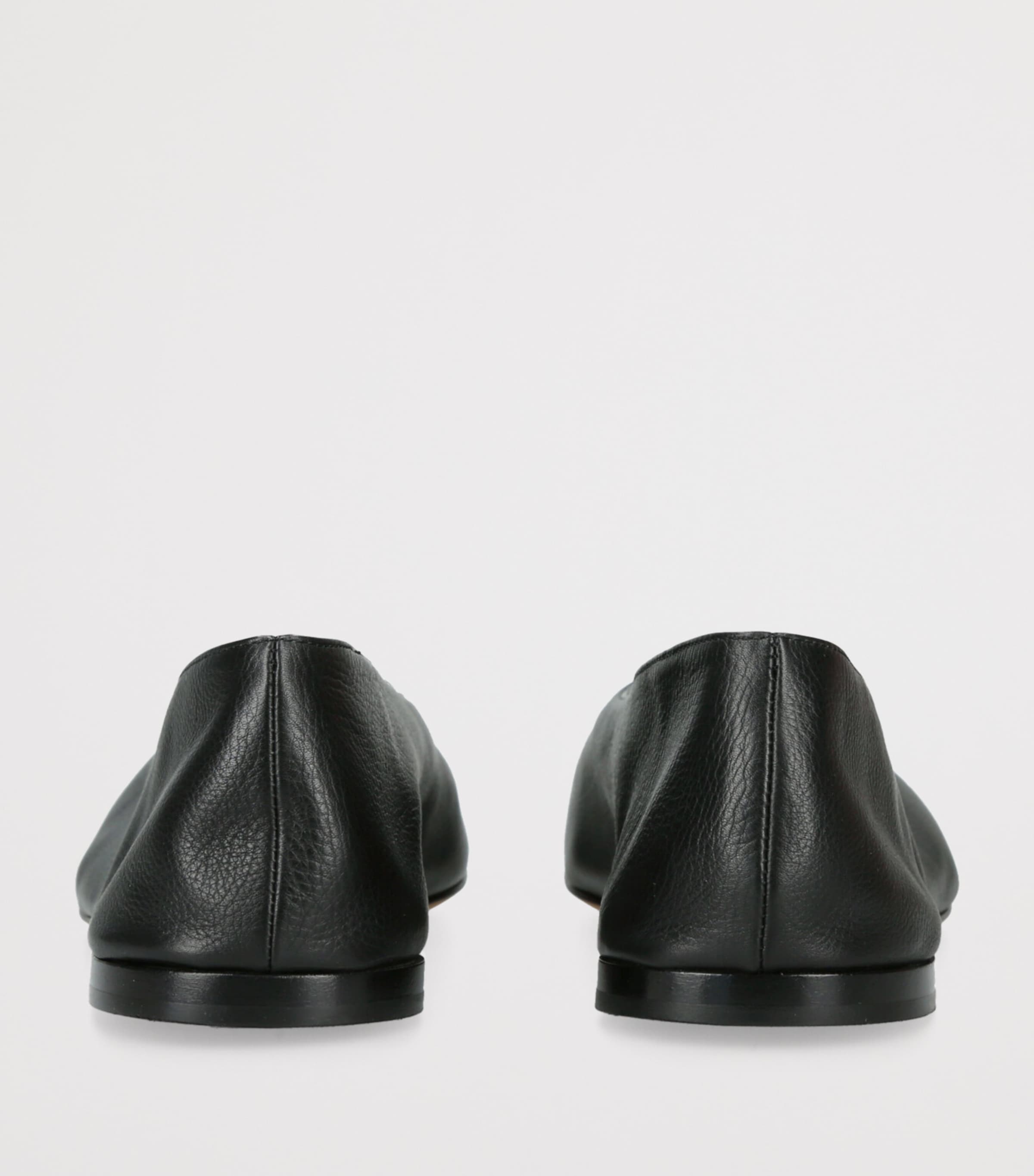 The Row Awar Leather Ballet Flats | Harrods US