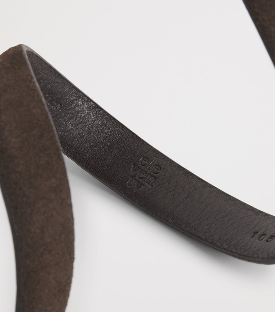 Eleventy Suede Belt Moro Image 5