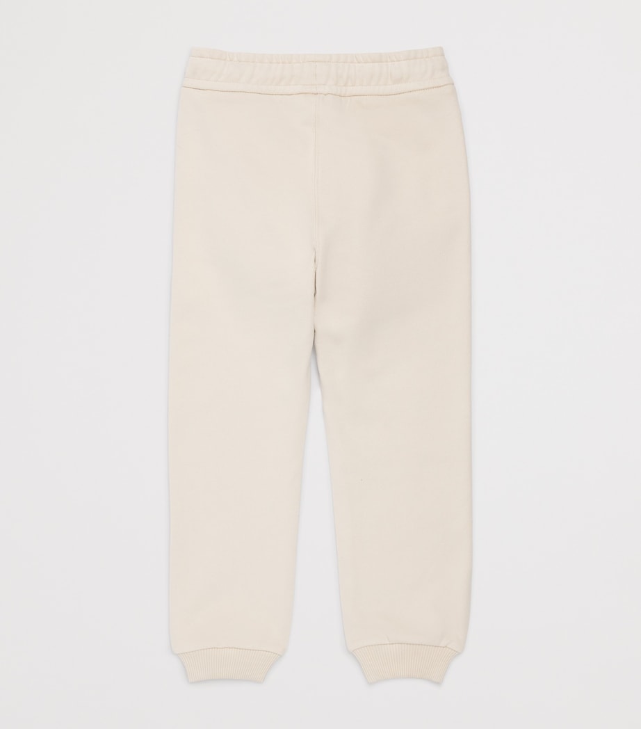 Chloé Kids Cotton Logo Sweatpants (4-14 Years) Lime Image 2