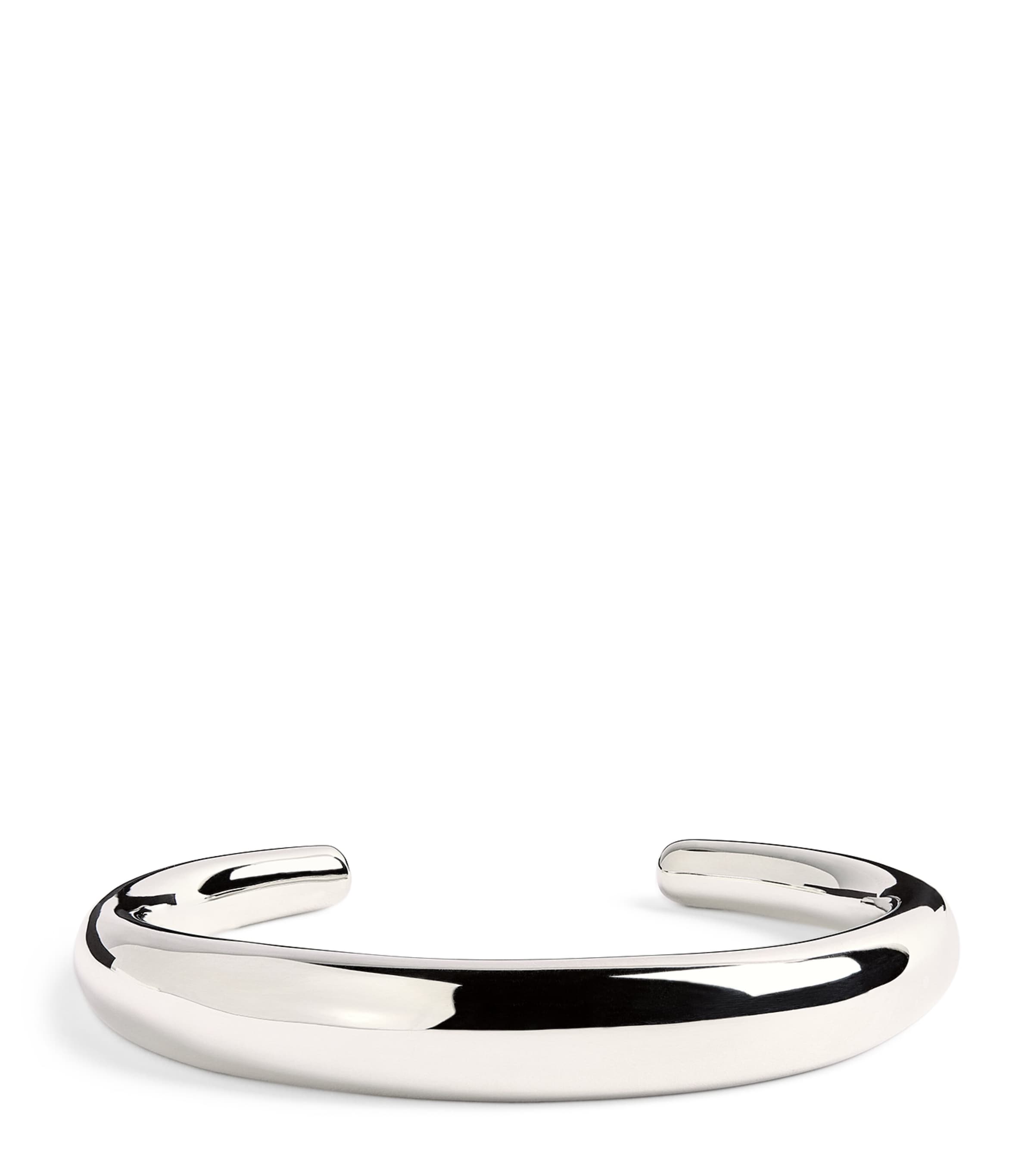 Lie Studio Silver-plated The Amanda Cuff In Metallic
