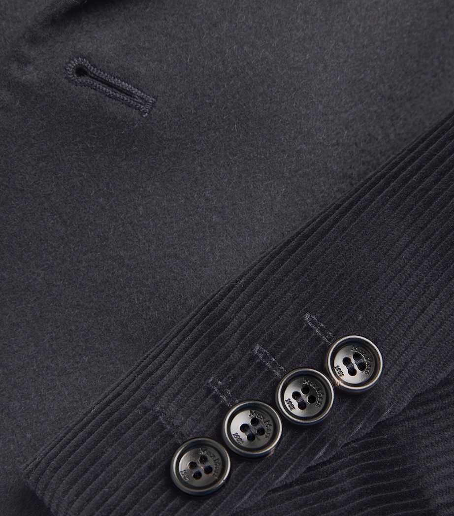 Camel Wool Blazer ULTRAMARINE Image 5