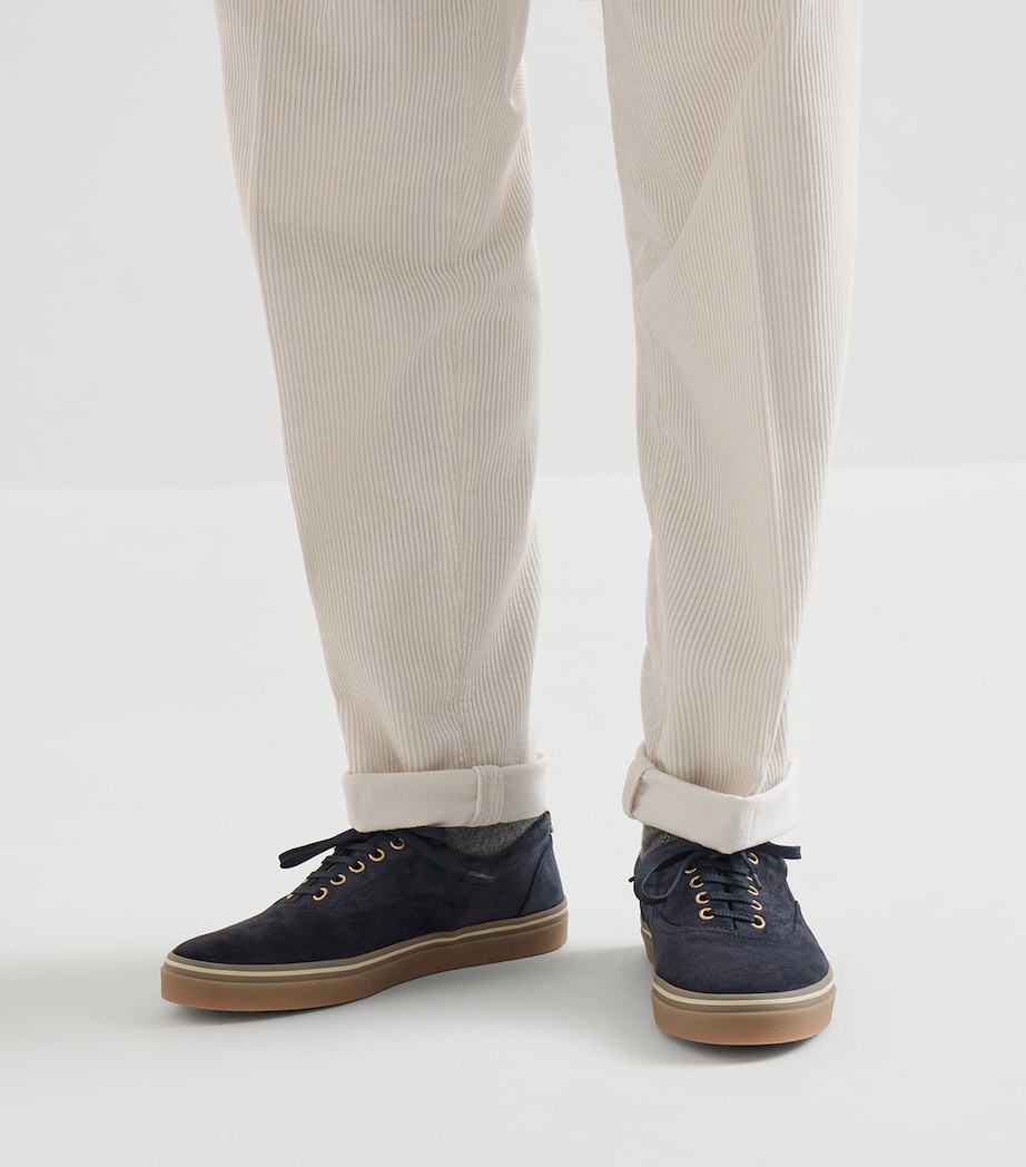 Brunello Cucinelli Suede Sneakers Image 5