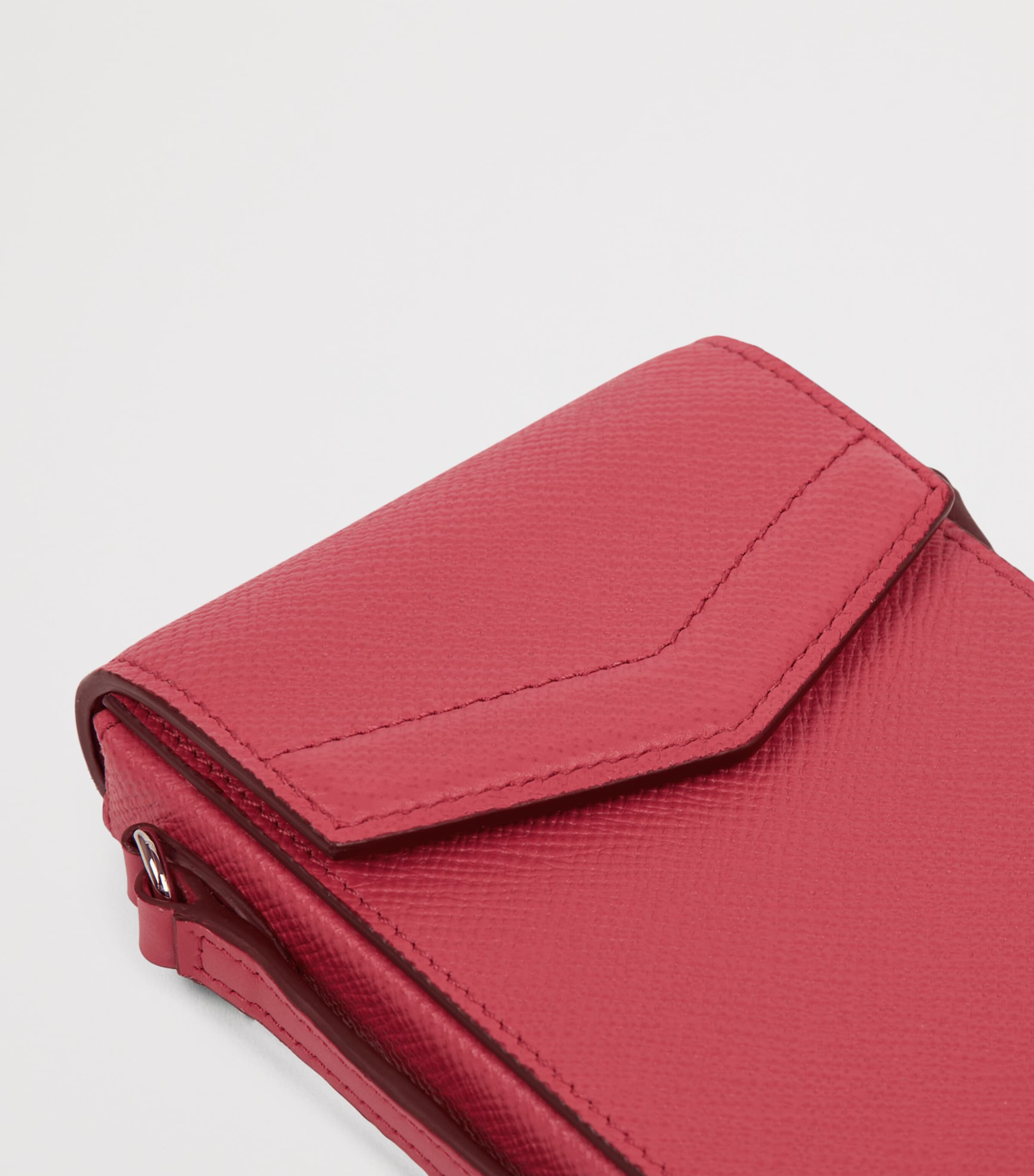 Leather Envelope Phone Case RASPBERRY Image 4