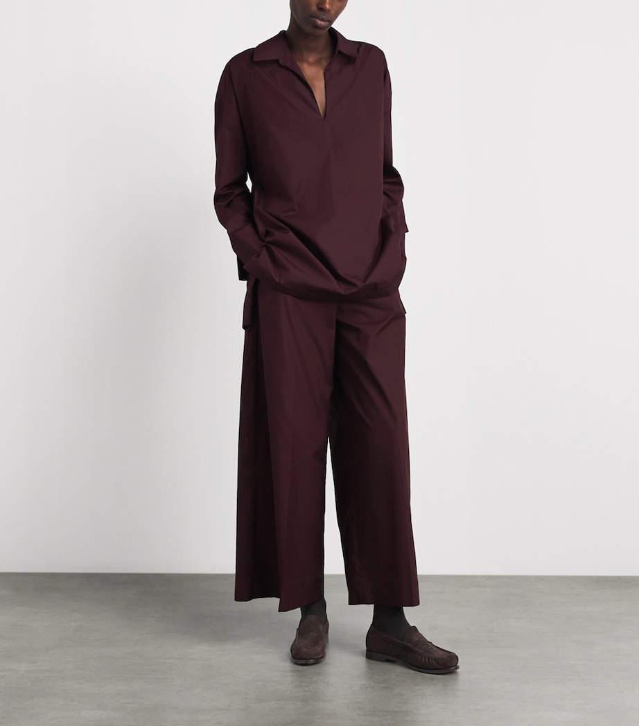 Max Mara Suede Loafers Dark Brown Image 4