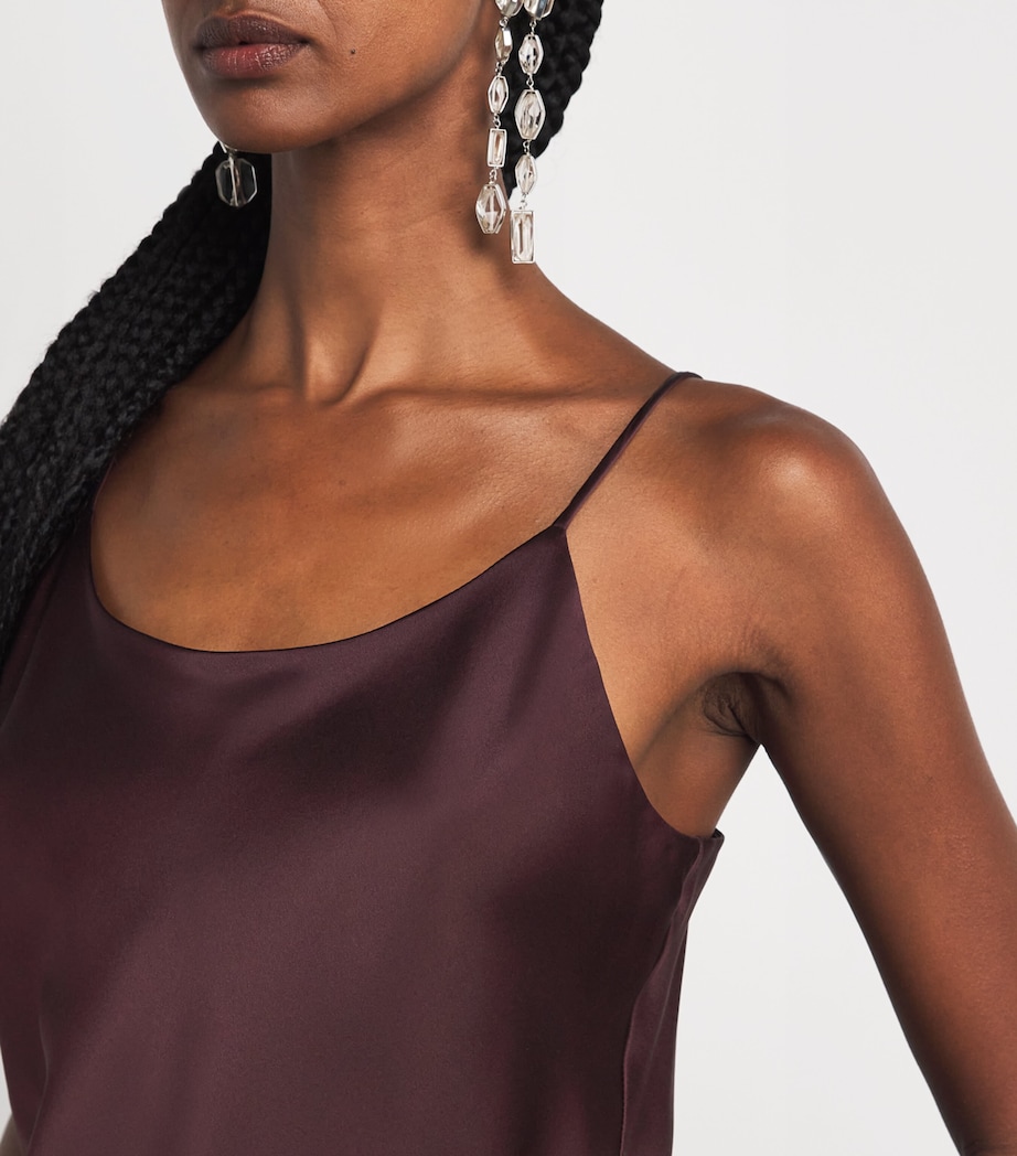 Silk Cami Top CHERRY Image 6